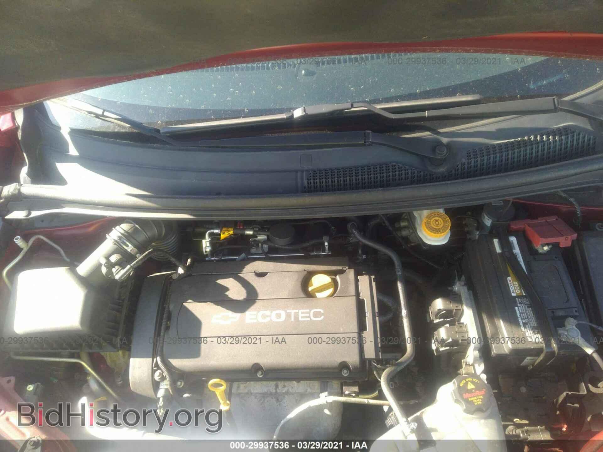 2012 CHEVROLET SONIC - VIN: 1G1JA5SH9C4131757 - Фото 10