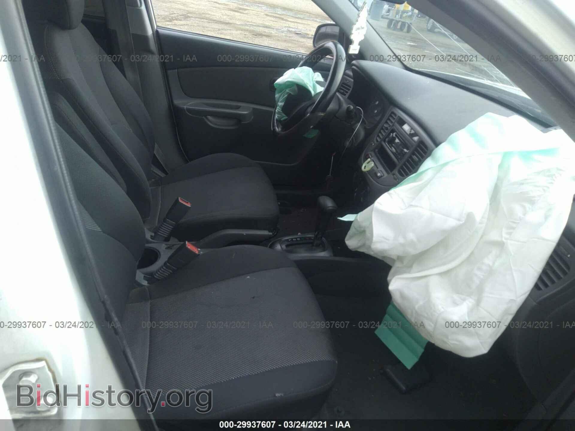 2006 KIA RIO - VIN: KNADE123166144675 - Фото 5