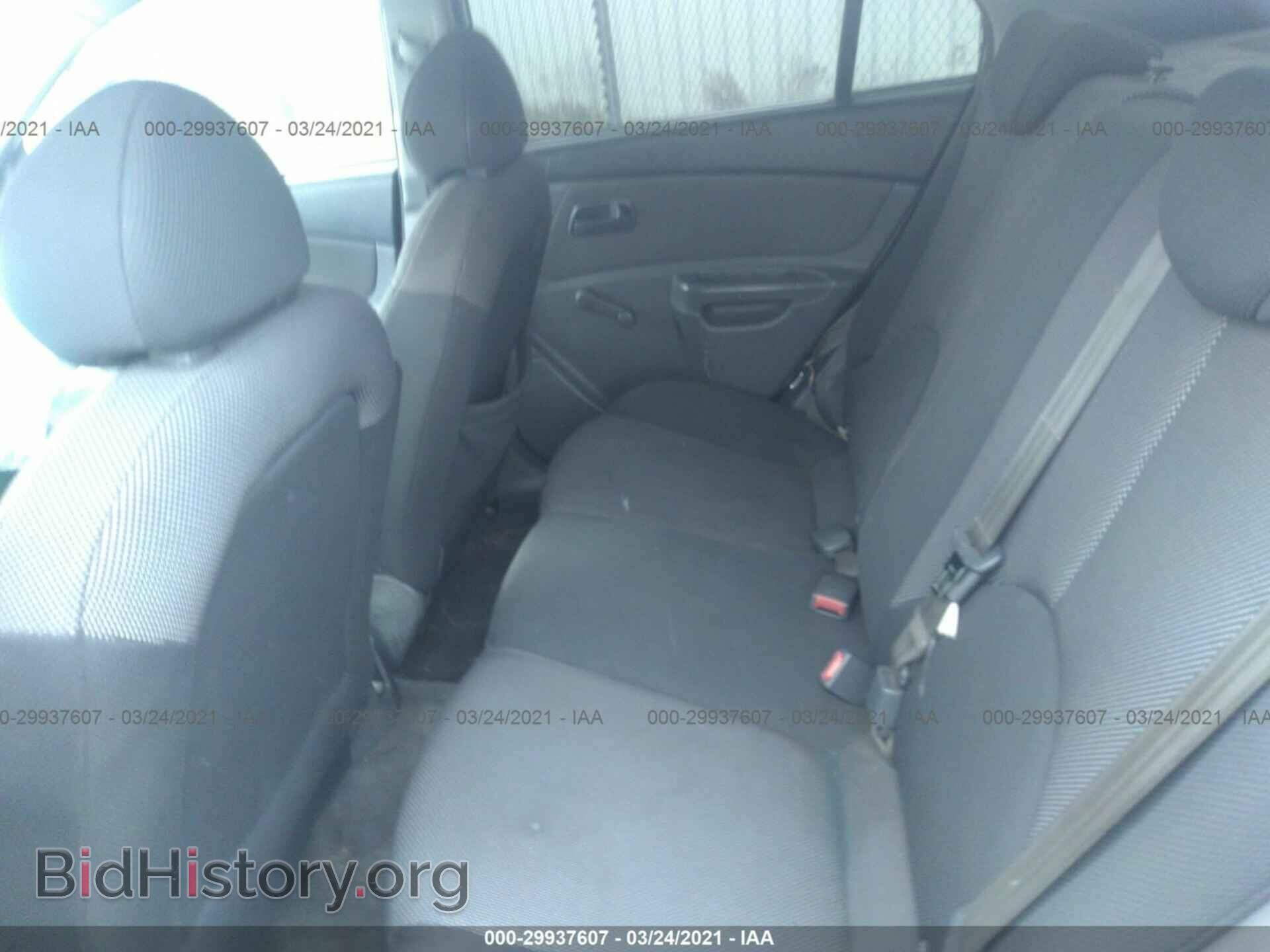 2006 KIA RIO - VIN: KNADE123166144675 - Фото 8