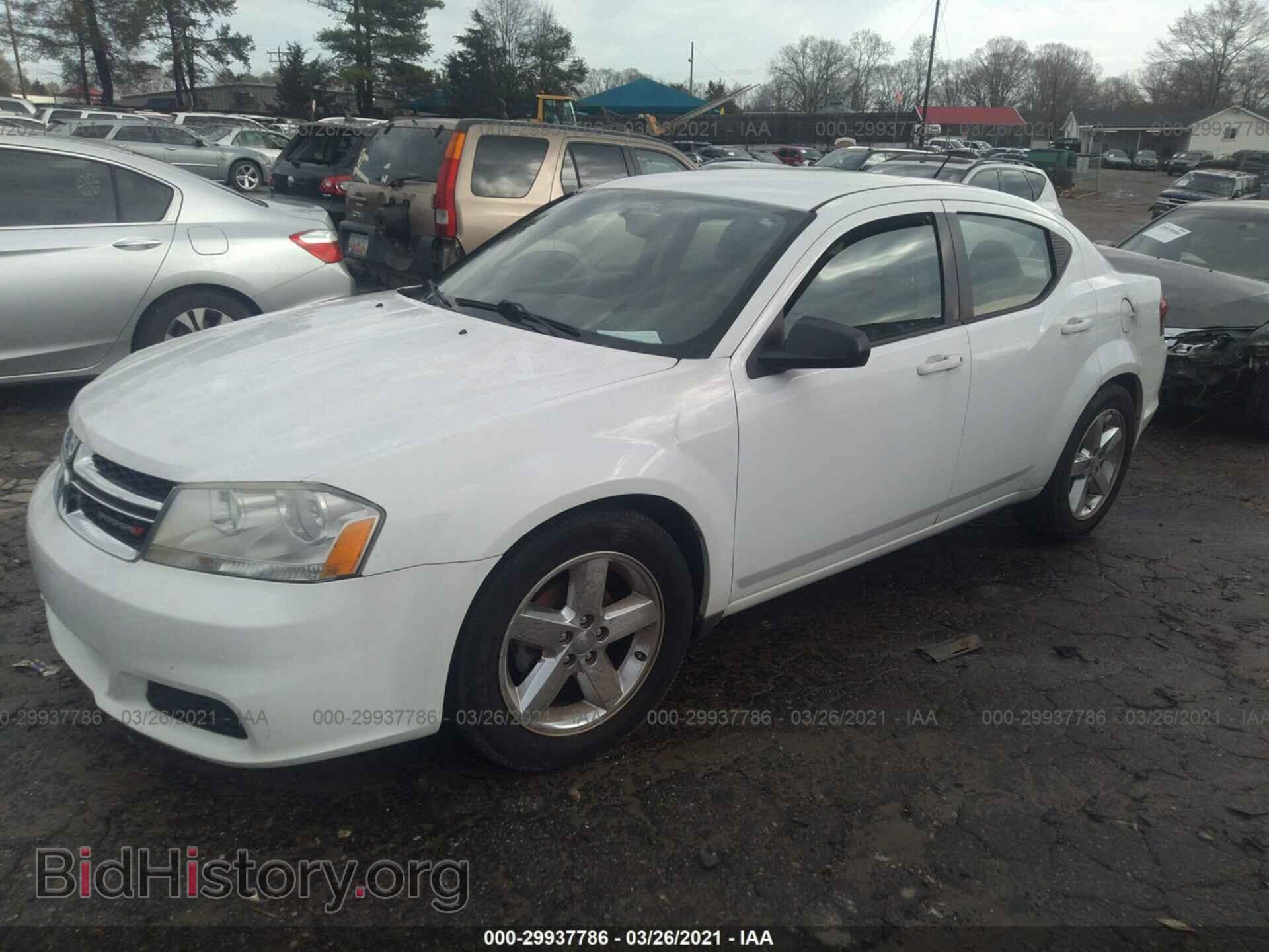 2013 DODGE AVENGER - VIN: 1C3CDZAB4DN638786 - Фото 2