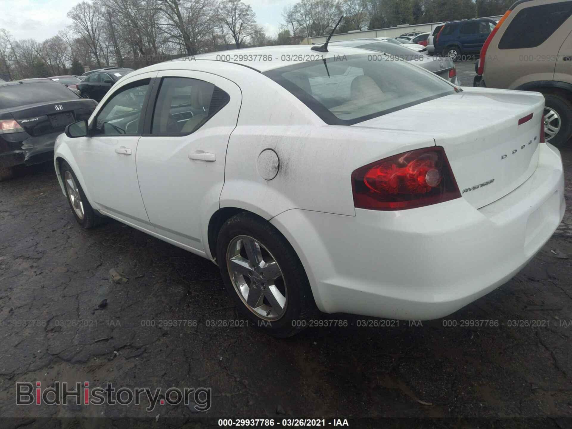 2013 DODGE AVENGER - VIN: 1C3CDZAB4DN638786 - Фото 3