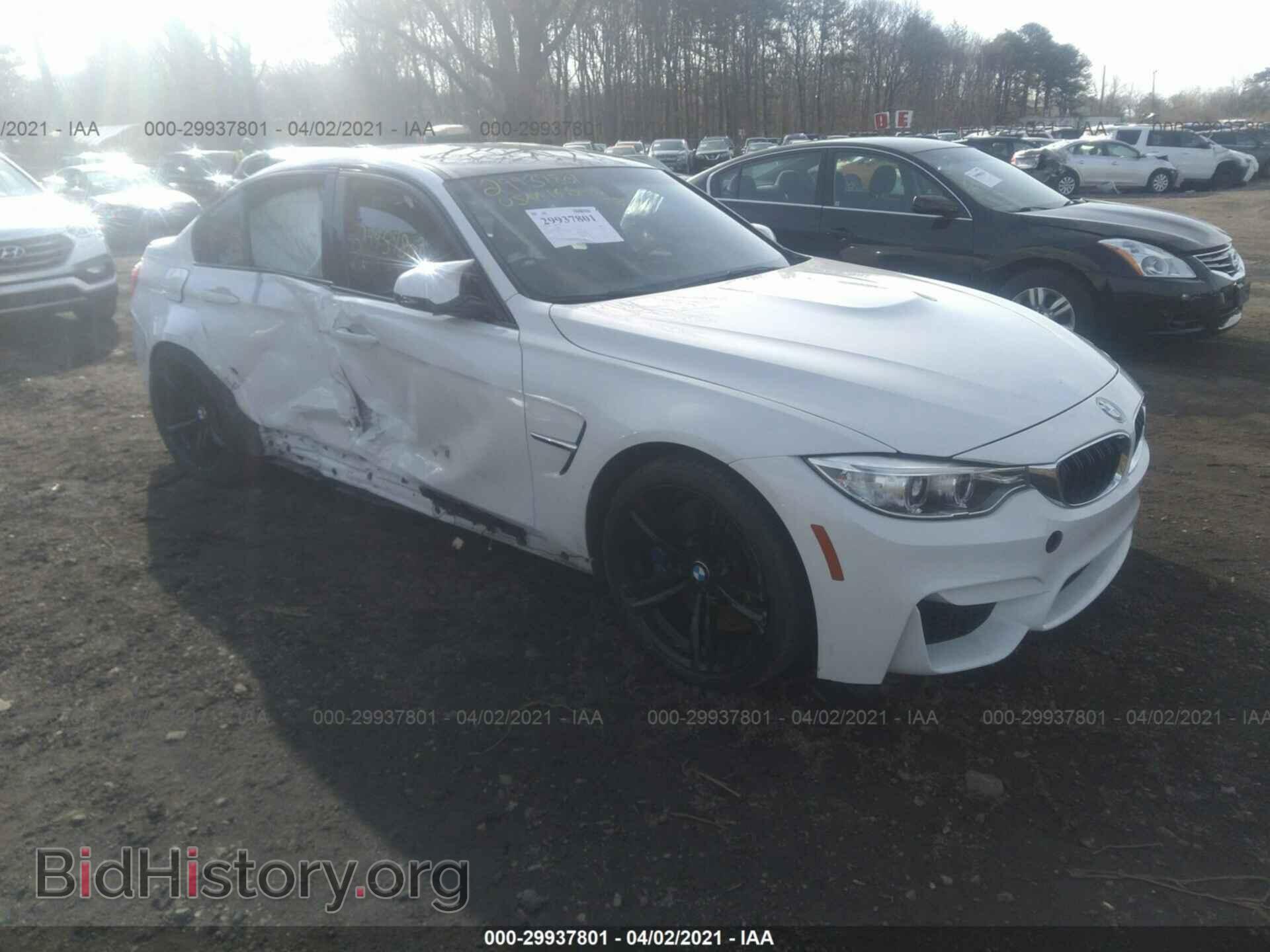 Фотография WBS8M9C59G5E68790 - BMW M3 2016