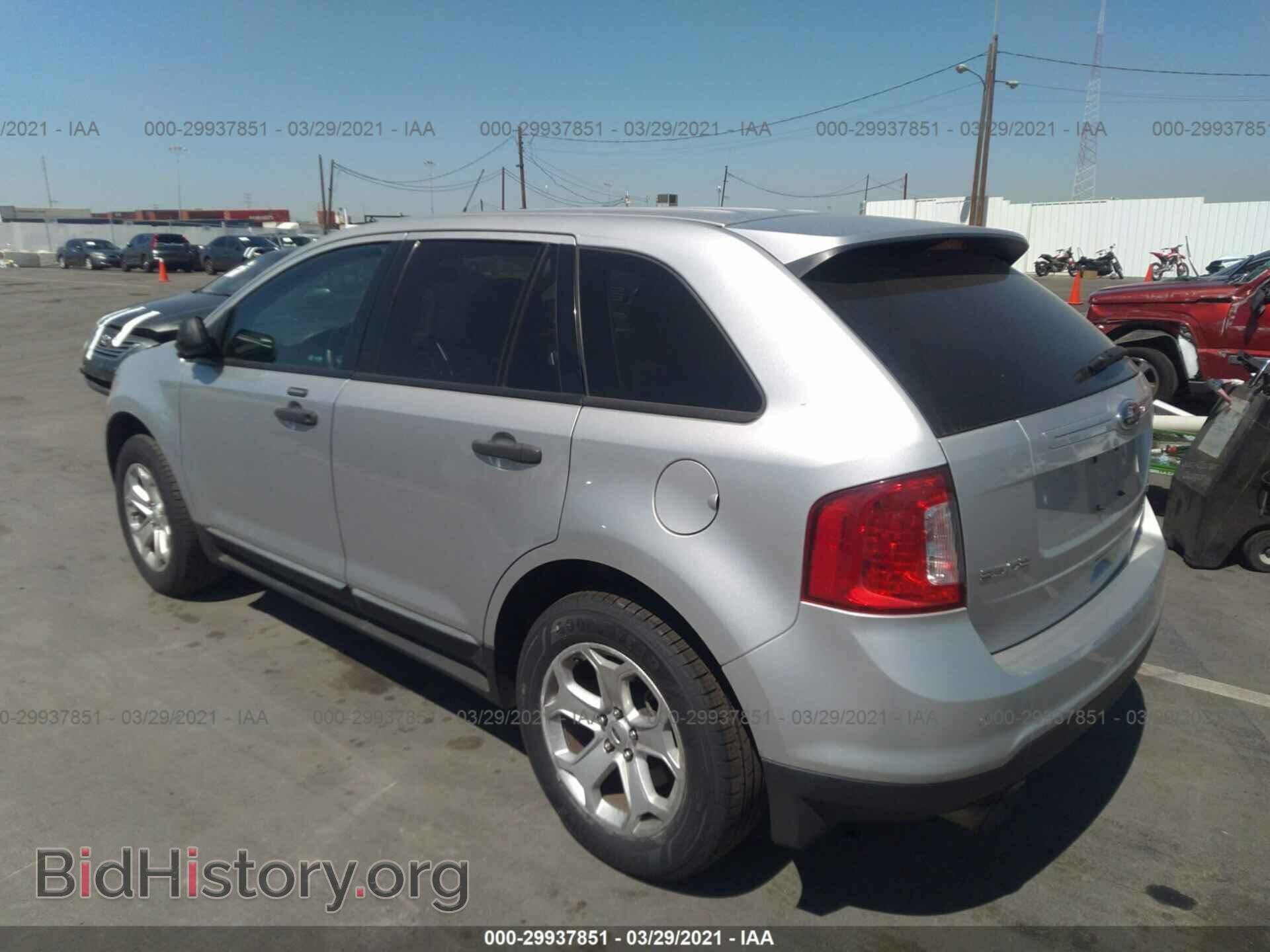 2014 FORD EDGE - VIN: 2FMDK3G92EBB47617 - Фото 3