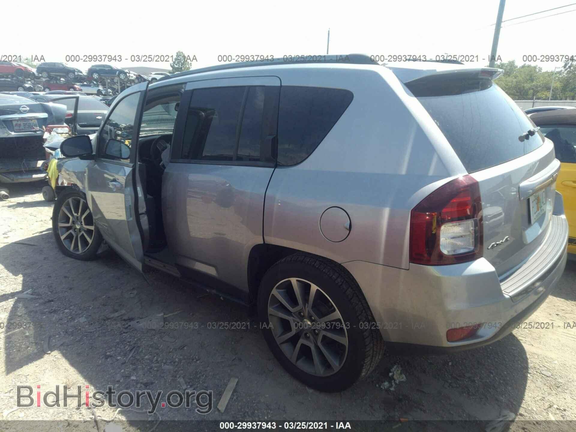 2016 JEEP COMPASS - VIN: 1C4NJDBB2GD772916 - Фото 3