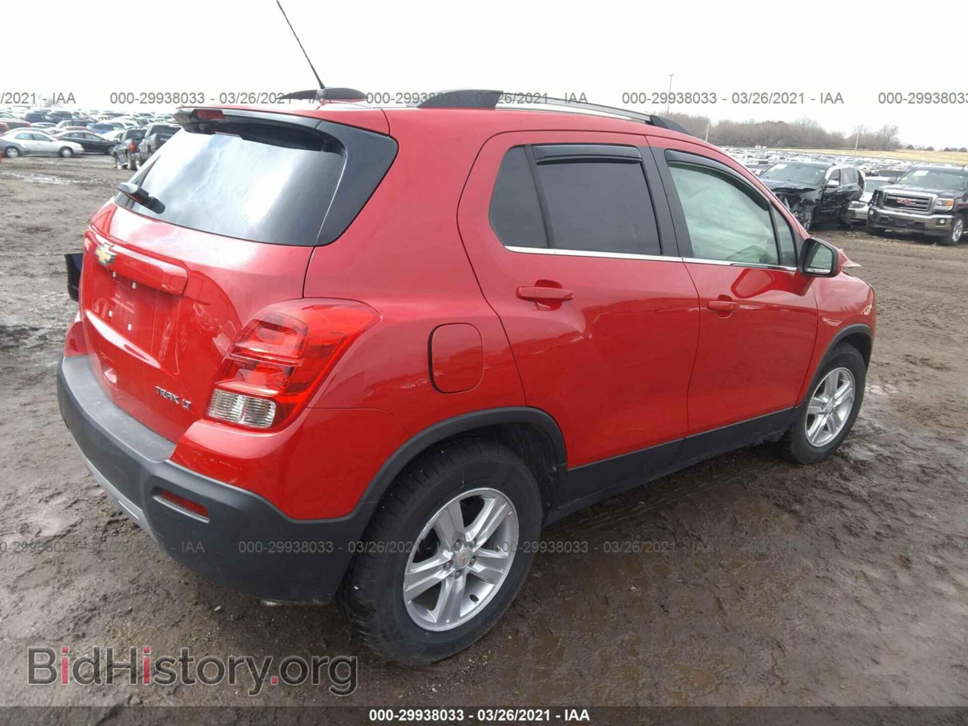 2015 CHEVROLET TRAX - VIN: KL7CJLSB2FB236220 - Фото 4