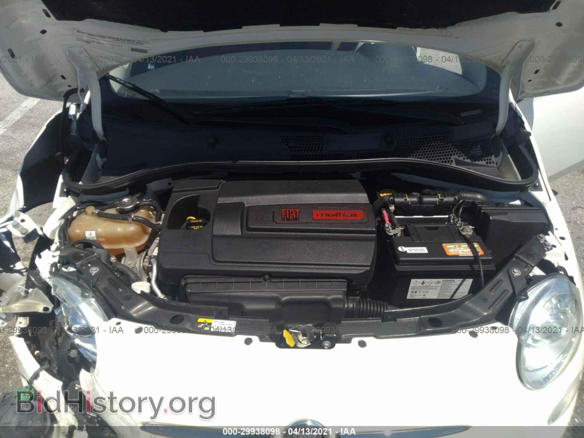 2012 FIAT 500 - VIN: 3C3CFFDR8CT330598 - Фото 10
