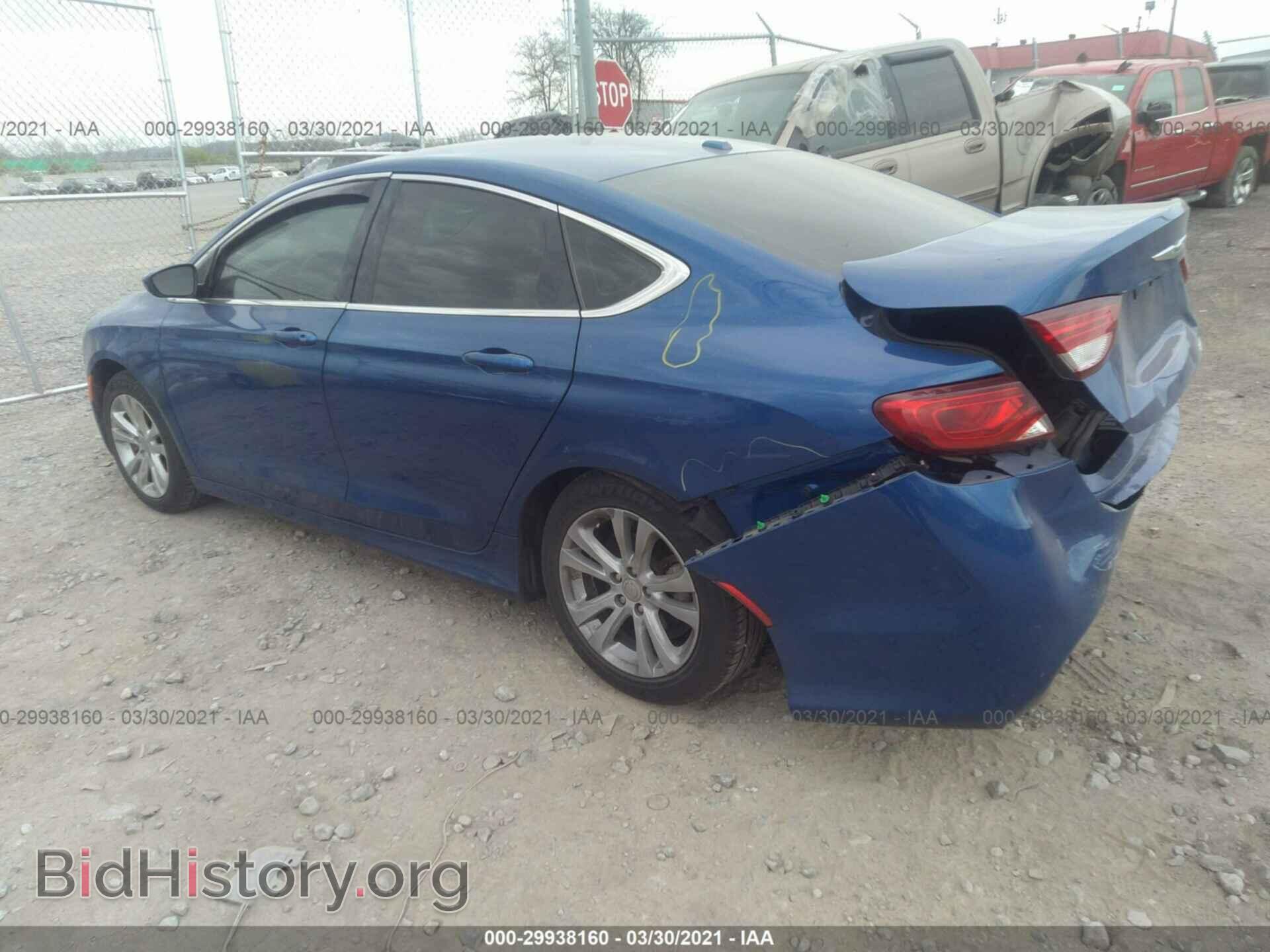2015 CHRYSLER 200 - VIN: 1C3CCCAB3FN633517 - Фото 3