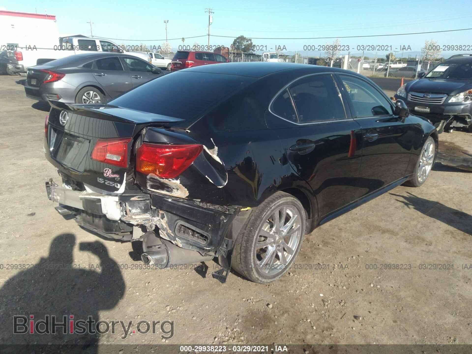 2006 LEXUS IS 250 - VIN: JTHBK262X65012187 - Фото 4