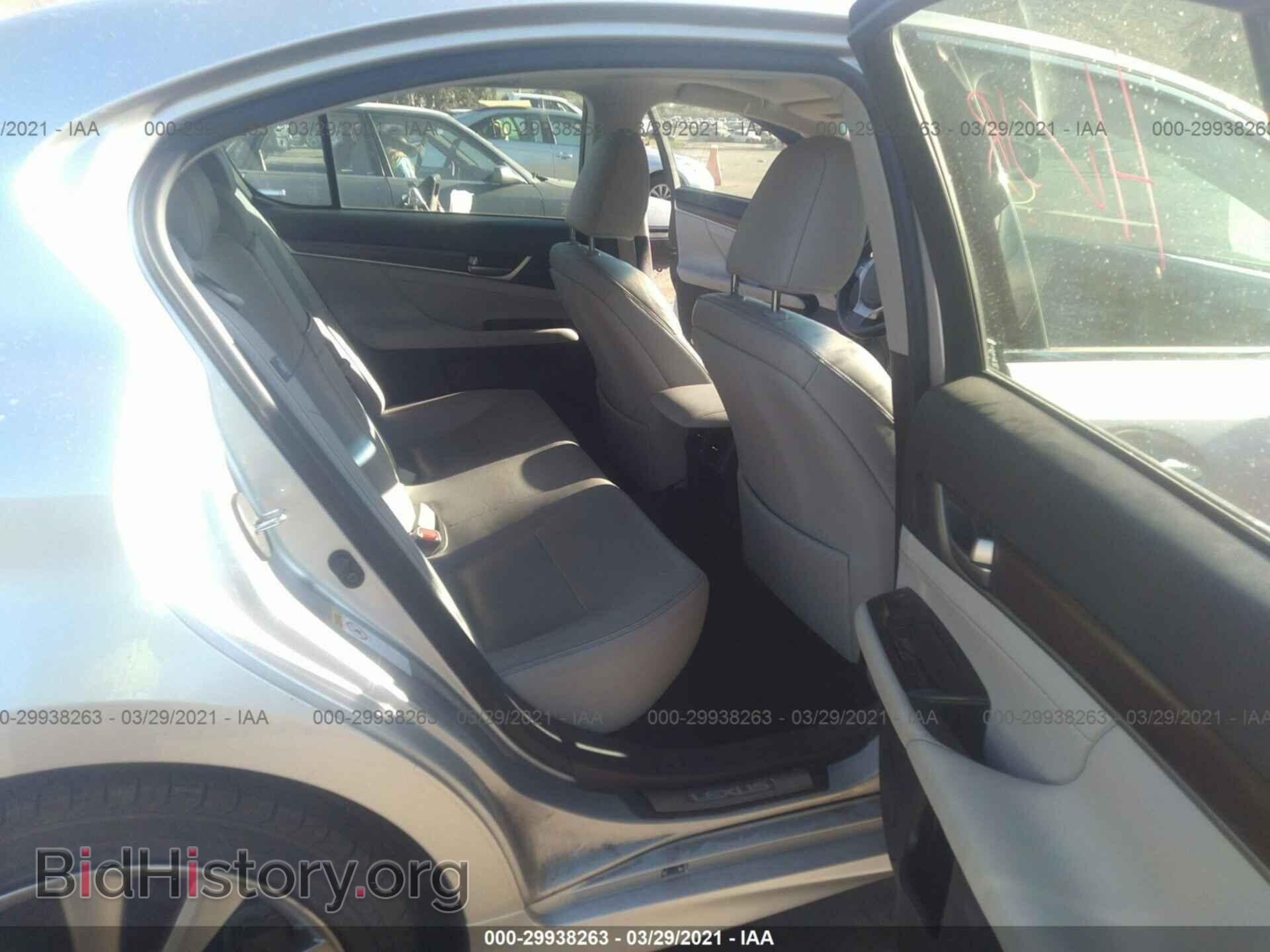 2015 LEXUS GS 350 - VIN: JTHBE1BL9FA018540 - Фото 8