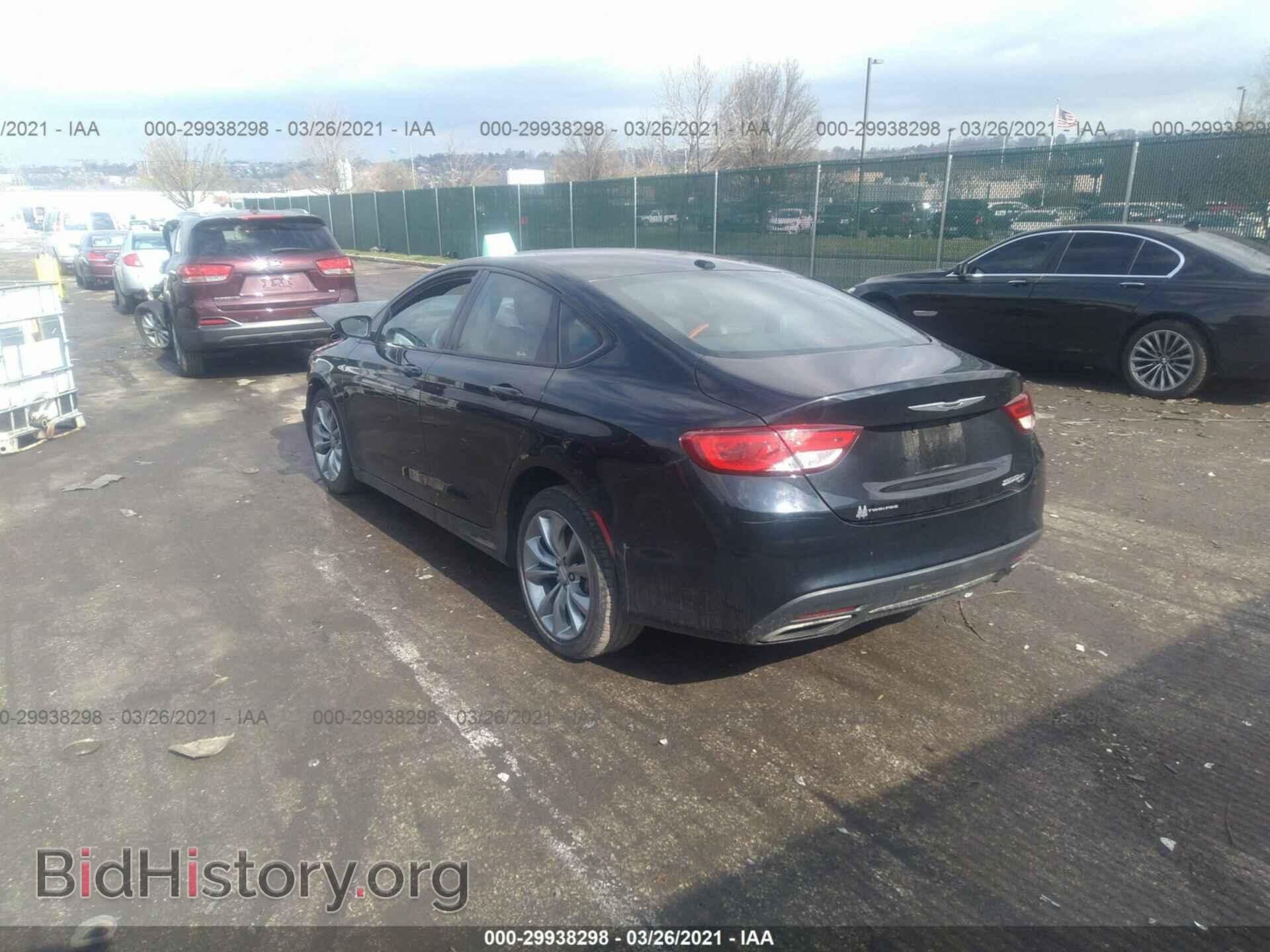 2015 CHRYSLER 200 - VIN: 1C3CCCBBXFN547233 - Фото 3