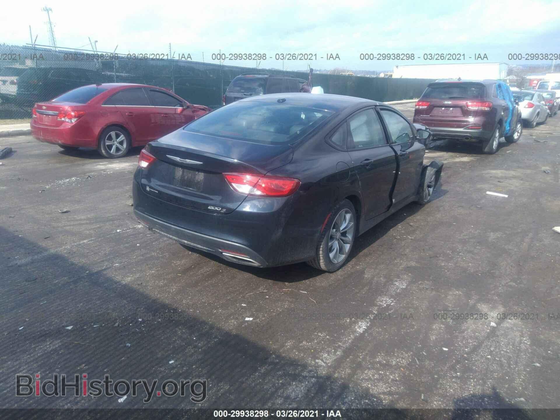 2015 CHRYSLER 200 - VIN: 1C3CCCBBXFN547233 - Фото 4