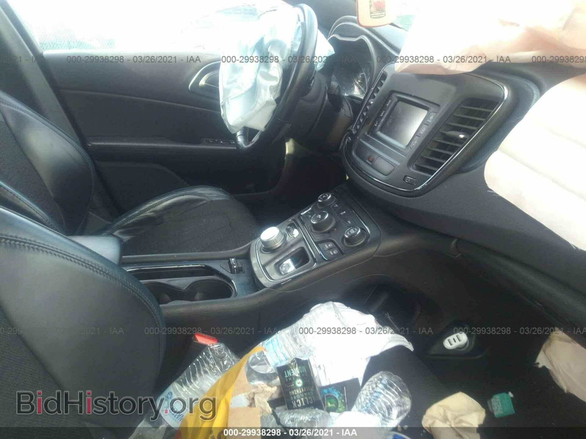 2015 CHRYSLER 200 - VIN: 1C3CCCBBXFN547233 - Фото 5