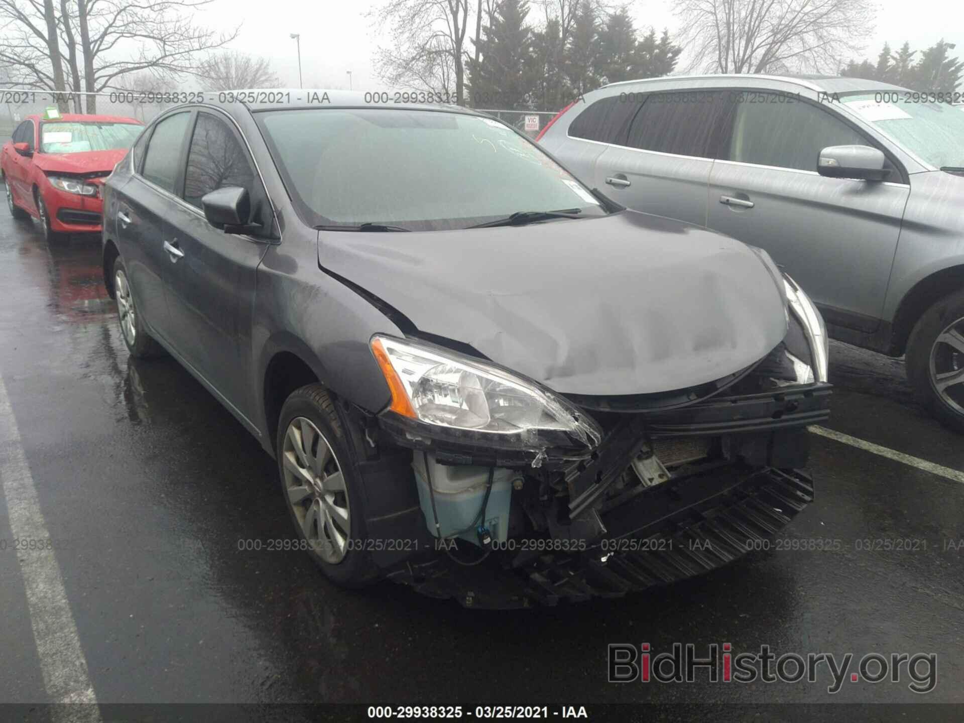 Photo 3N1AB7AP2FY262686 - NISSAN SENTRA 2015