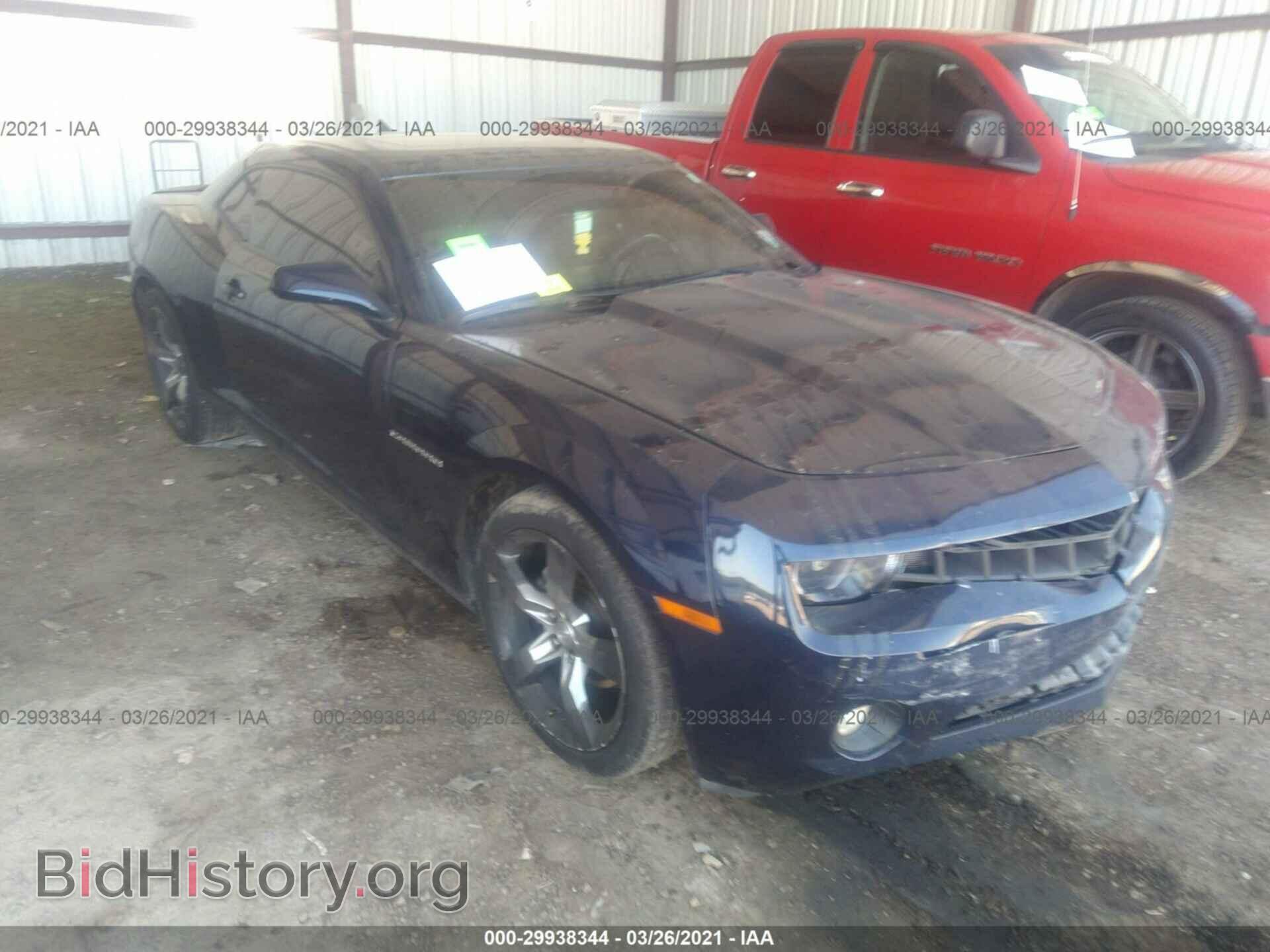 Photo 2G1FB1E32C9178346 - CHEVROLET CAMARO 2012