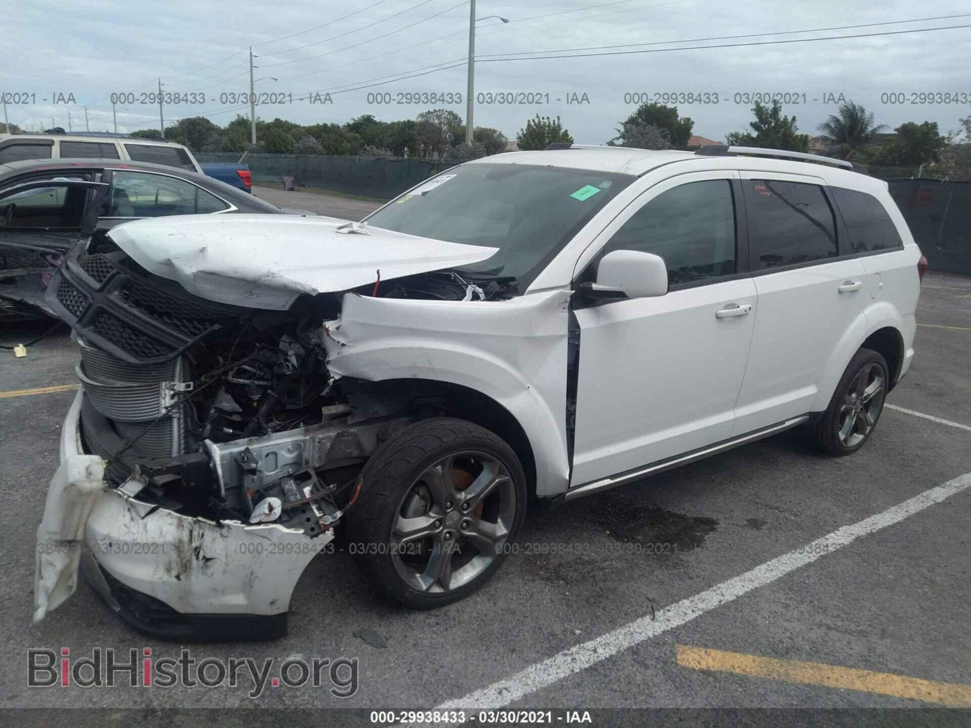 2016 DODGE JOURNEY - VIN: 3C4PDCGGXGT194797 - Фото 2