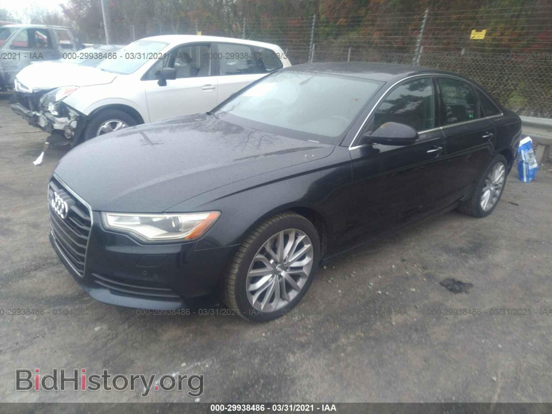 2014 AUDI A6 - VIN: WAUGFAFC9EN098179 - Фото 2