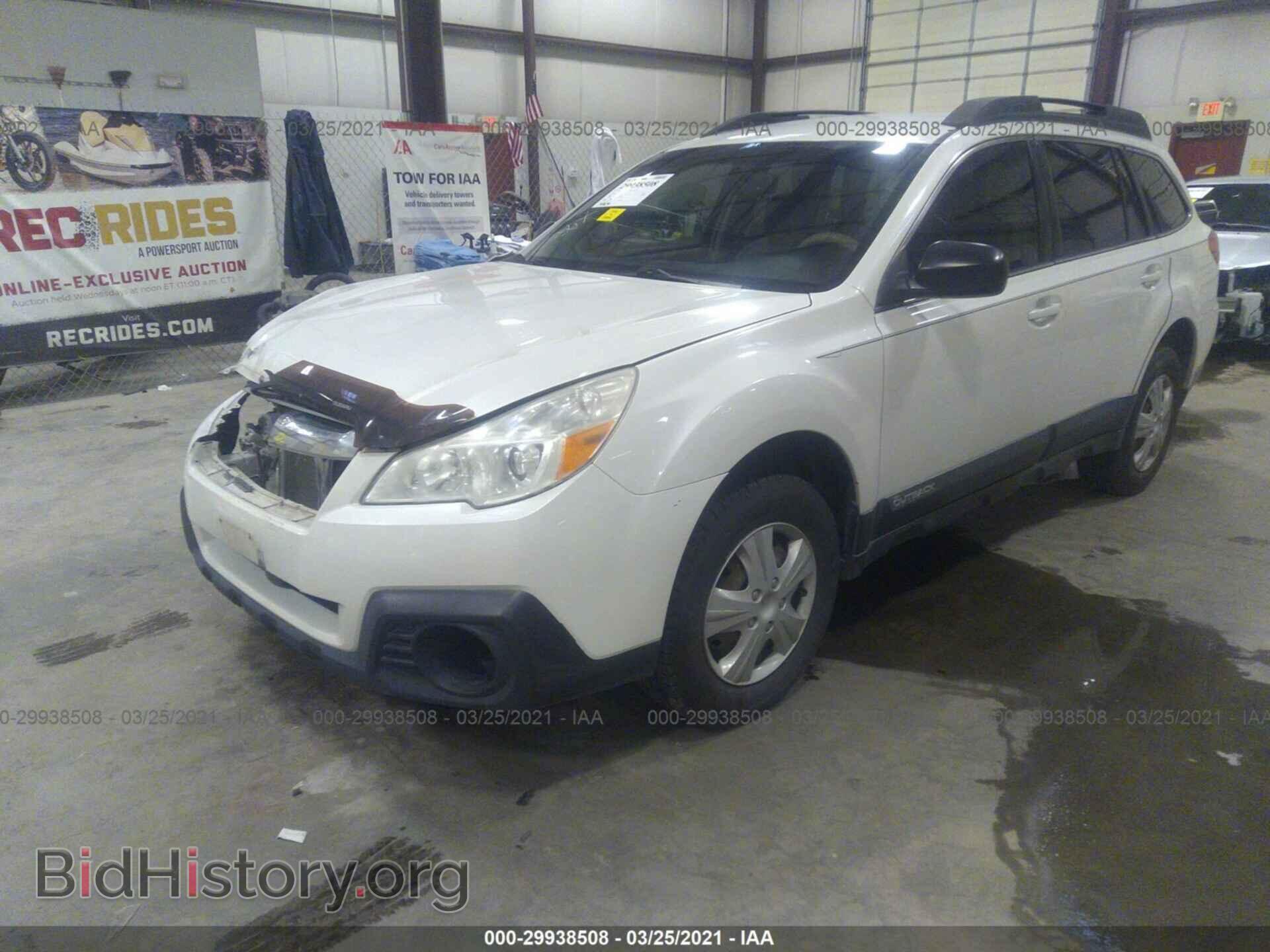 2013 SUBARU OUTBACK - VIN: 4S4BRBAC9D3216190 - Фото 2
