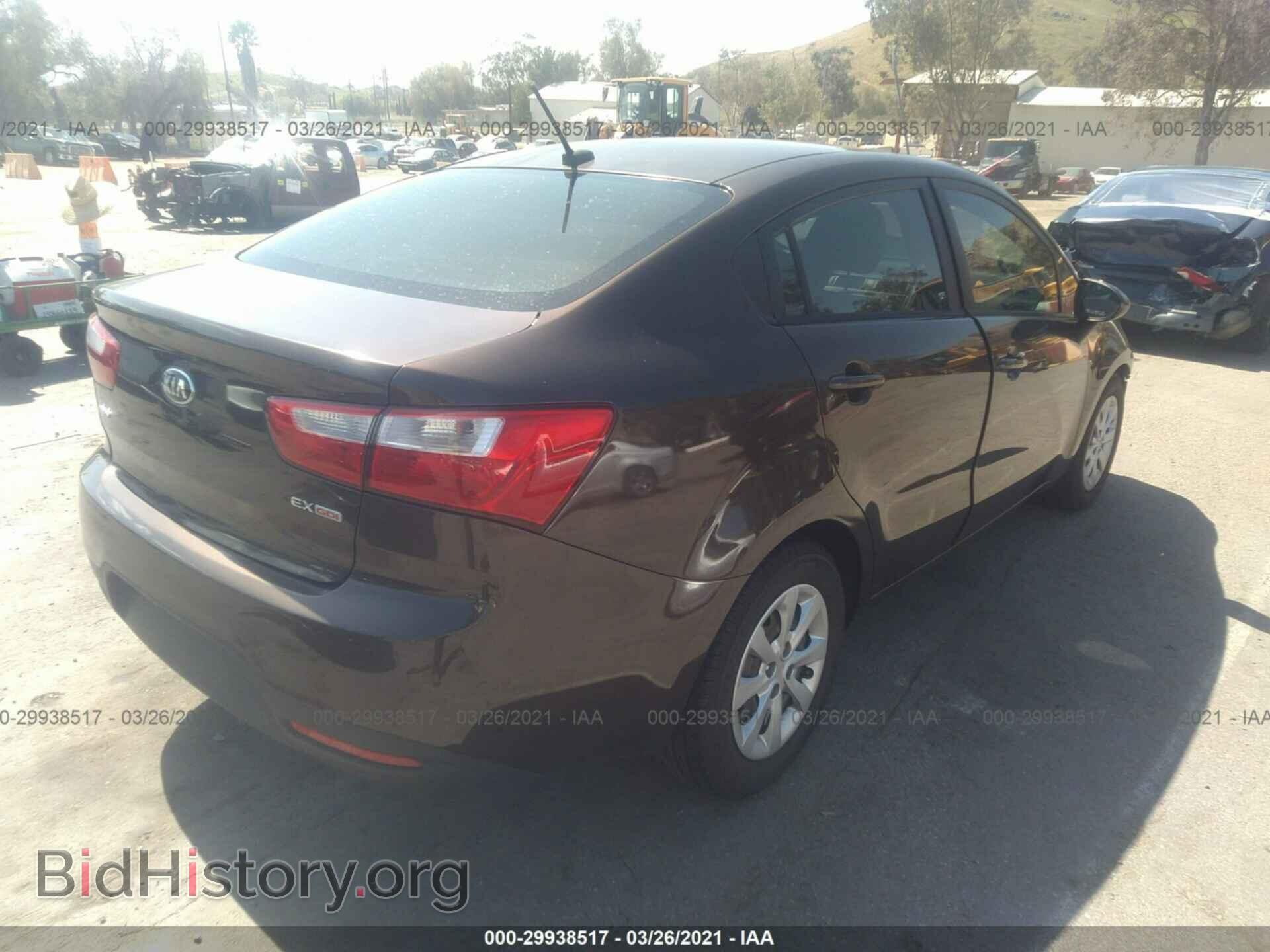 2014 KIA RIO - VIN: KNADN4A33E6356866 - Photo 4