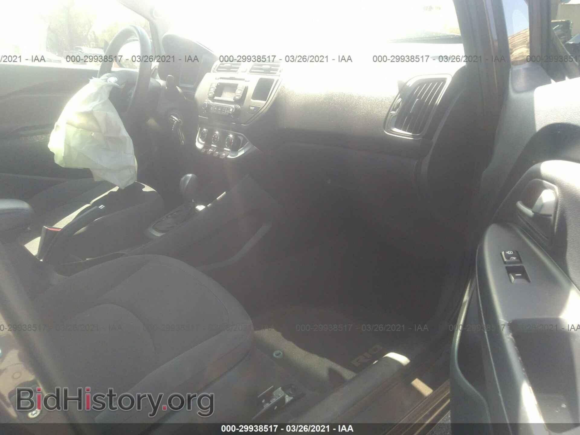2014 KIA RIO - VIN: KNADN4A33E6356866 - Photo 5