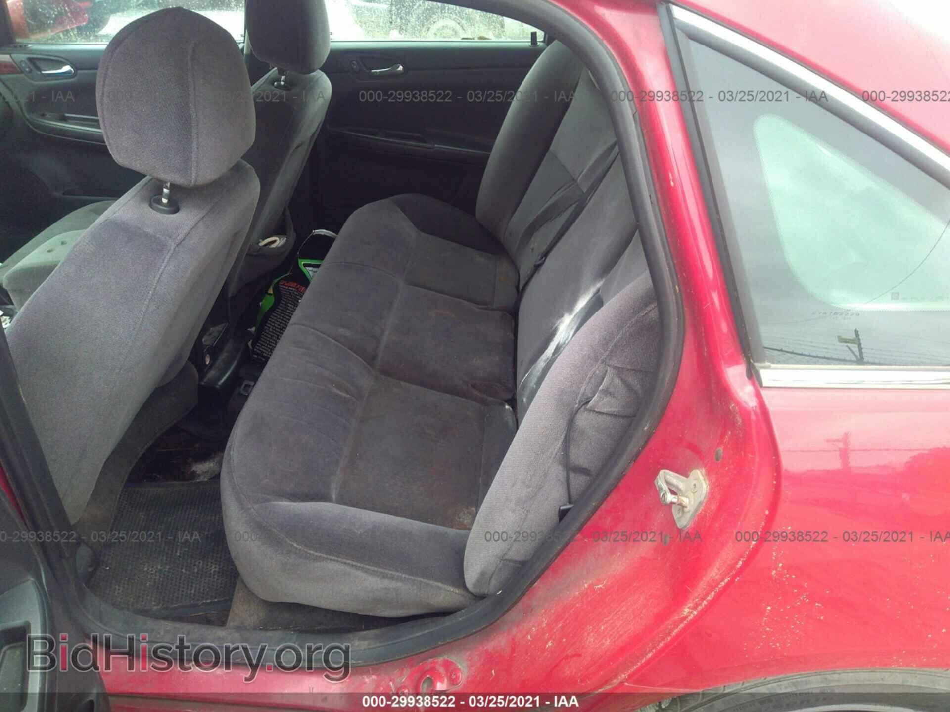 2007 CHEVROLET IMPALA - VIN: 2G1WT55N779307130 - Фото 8