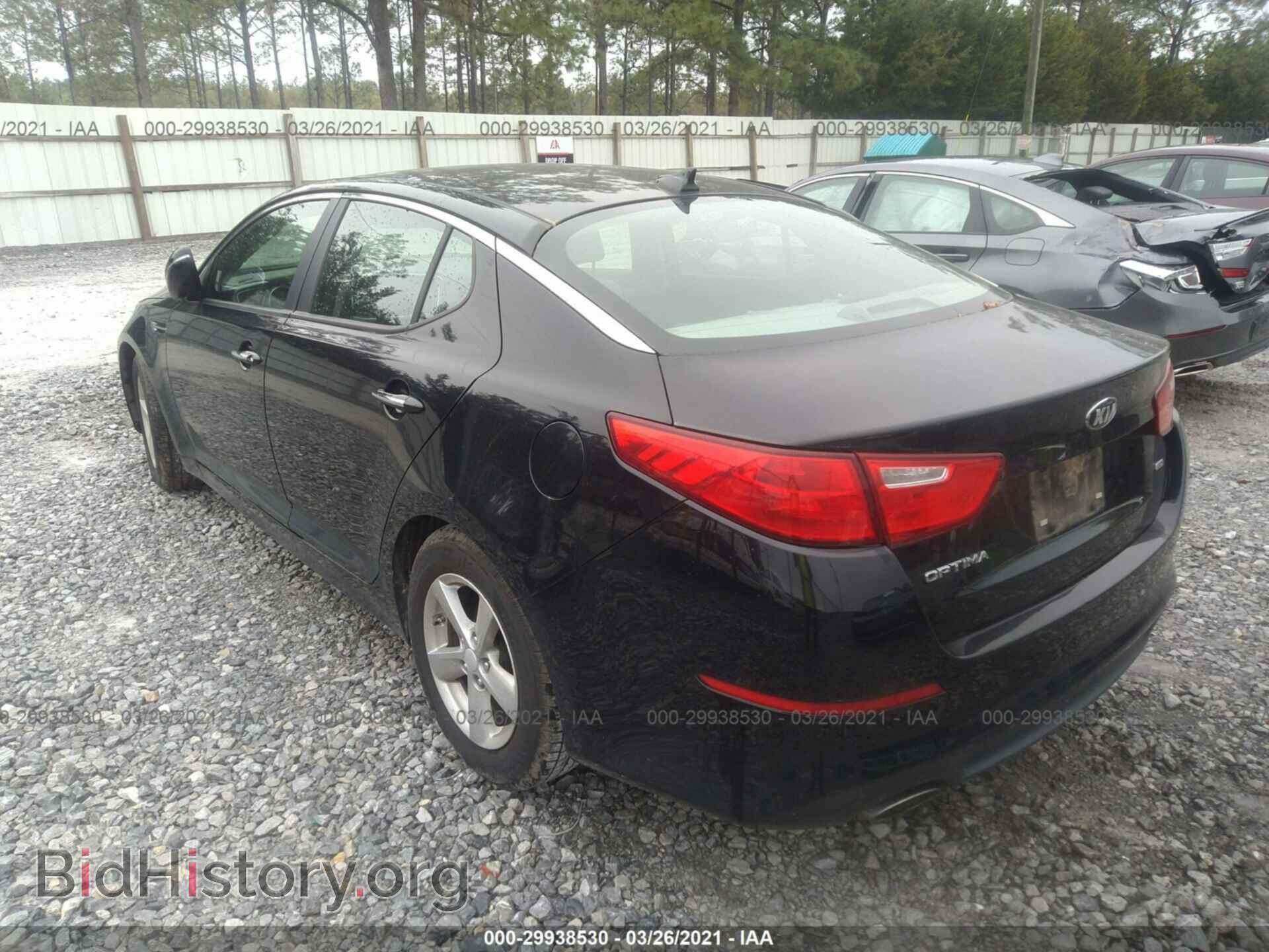 2014 KIA OPTIMA - VIN: 5XXGM4A74EG296829 - Фото 3