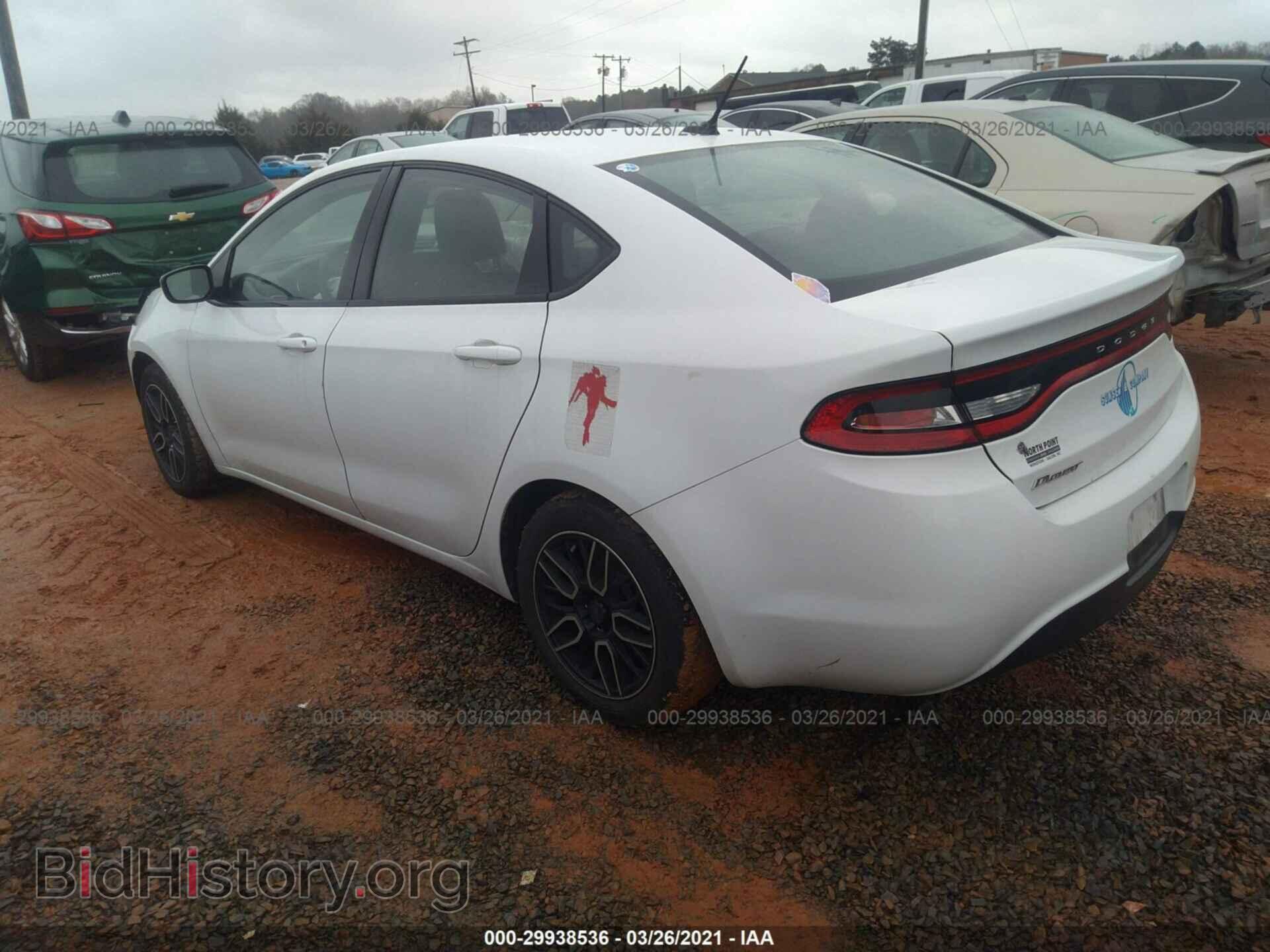 2015 DODGE DART - VIN: 1C3CDFAA4FD299641 - Фото 3