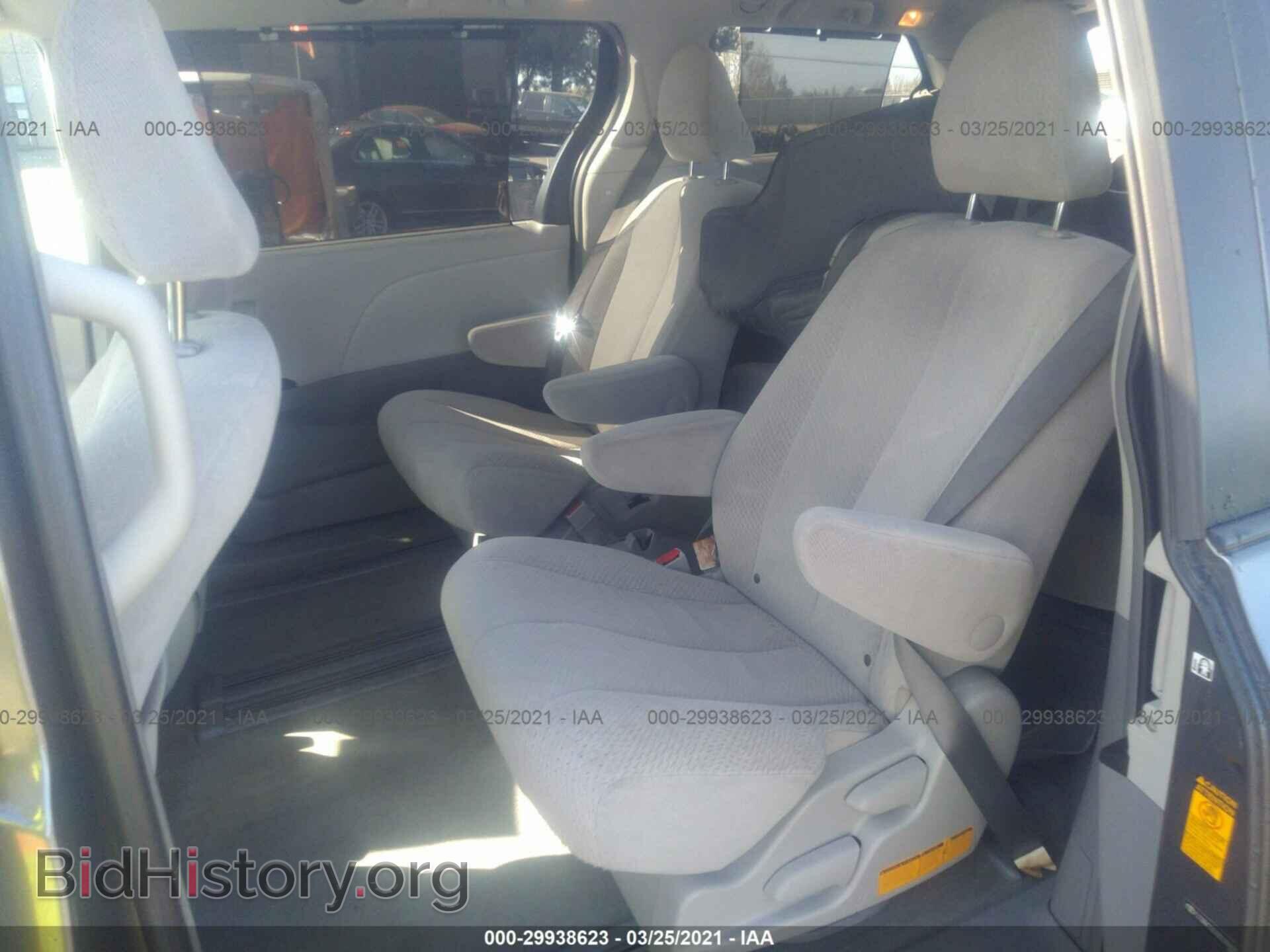 2013 TOYOTA SIENNA - VIN: 5TDKK3DC8DS284201 - Фото 8