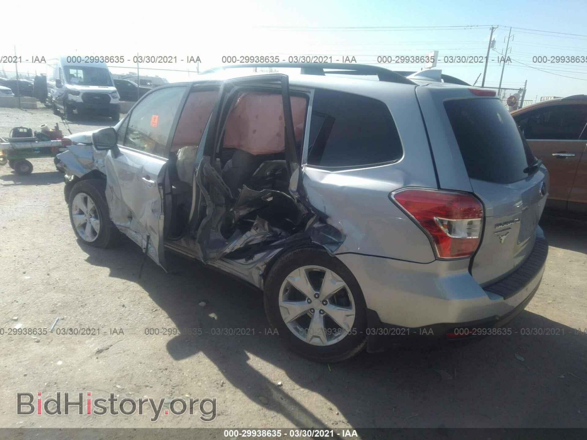 2016 SUBARU FORESTER - VIN: JF2SJADC3GH533098 - Фото 3