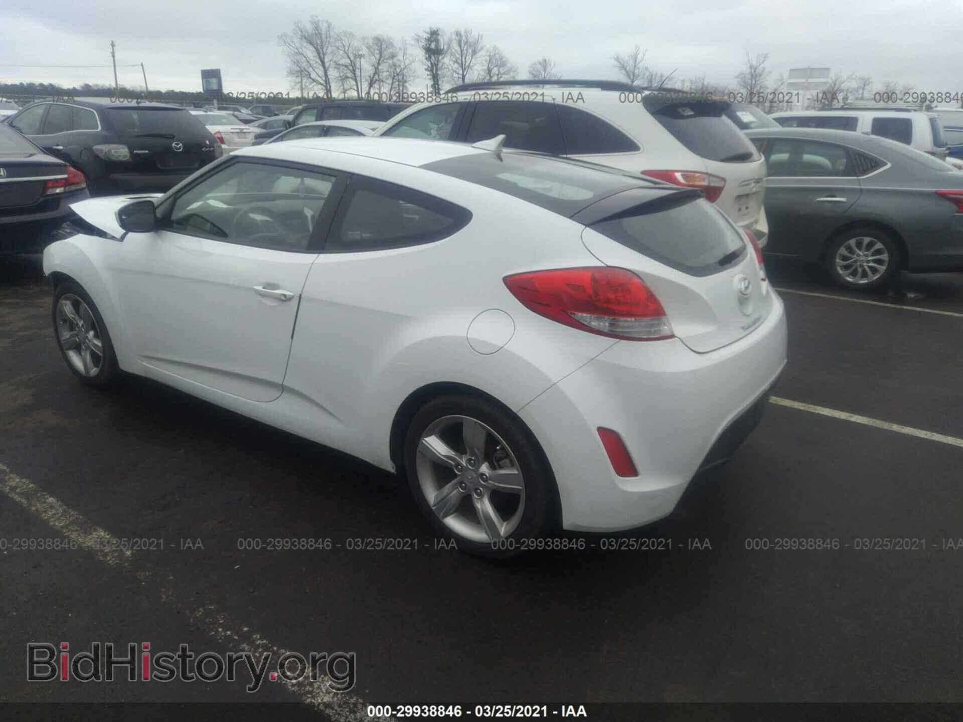 2014 HYUNDAI VELOSTER - VIN: KMHTC6AD1EU203905 - Фото 3