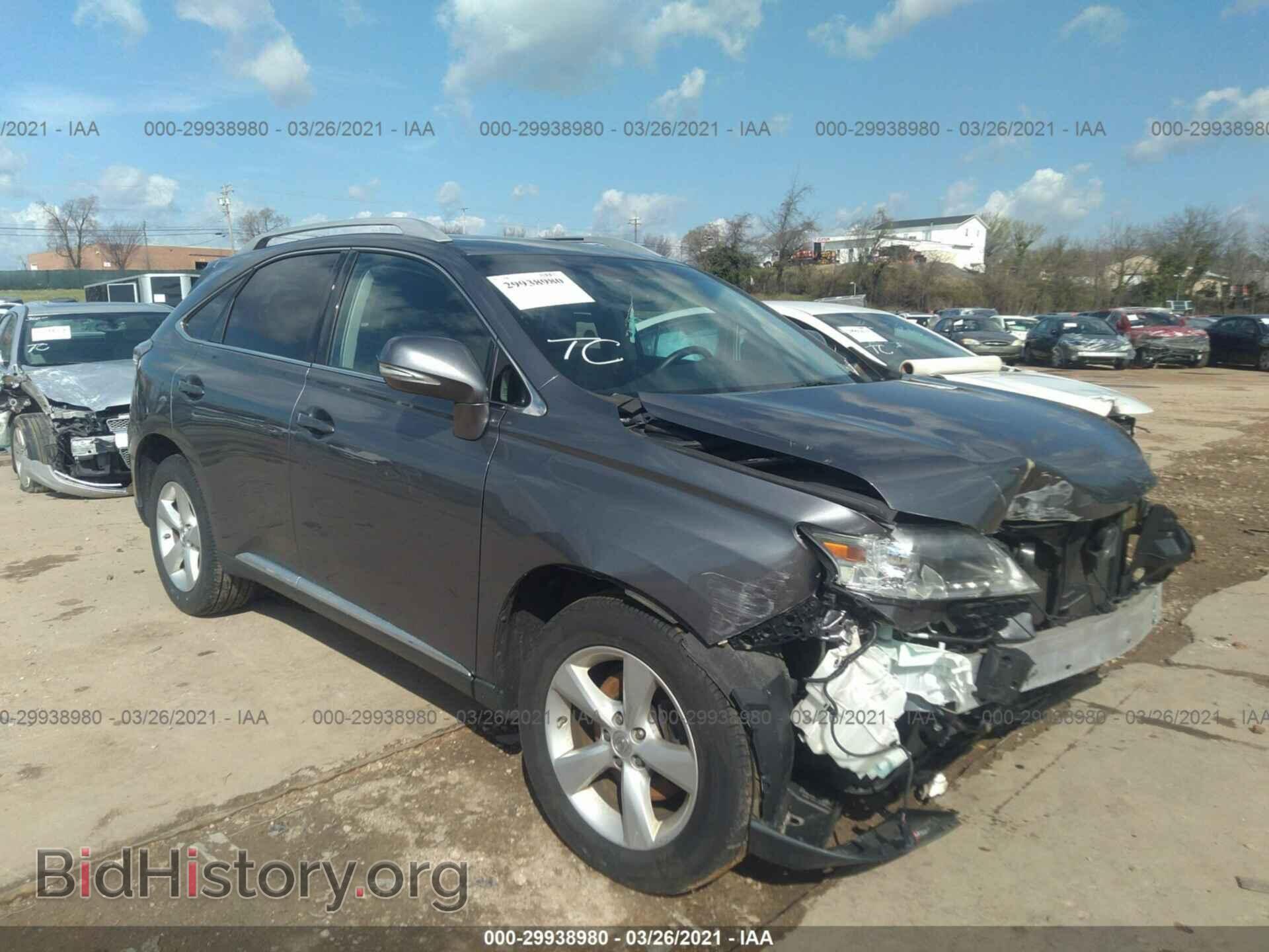Фотография 2T2BK1BA1DC195760 - LEXUS RX 350 2013