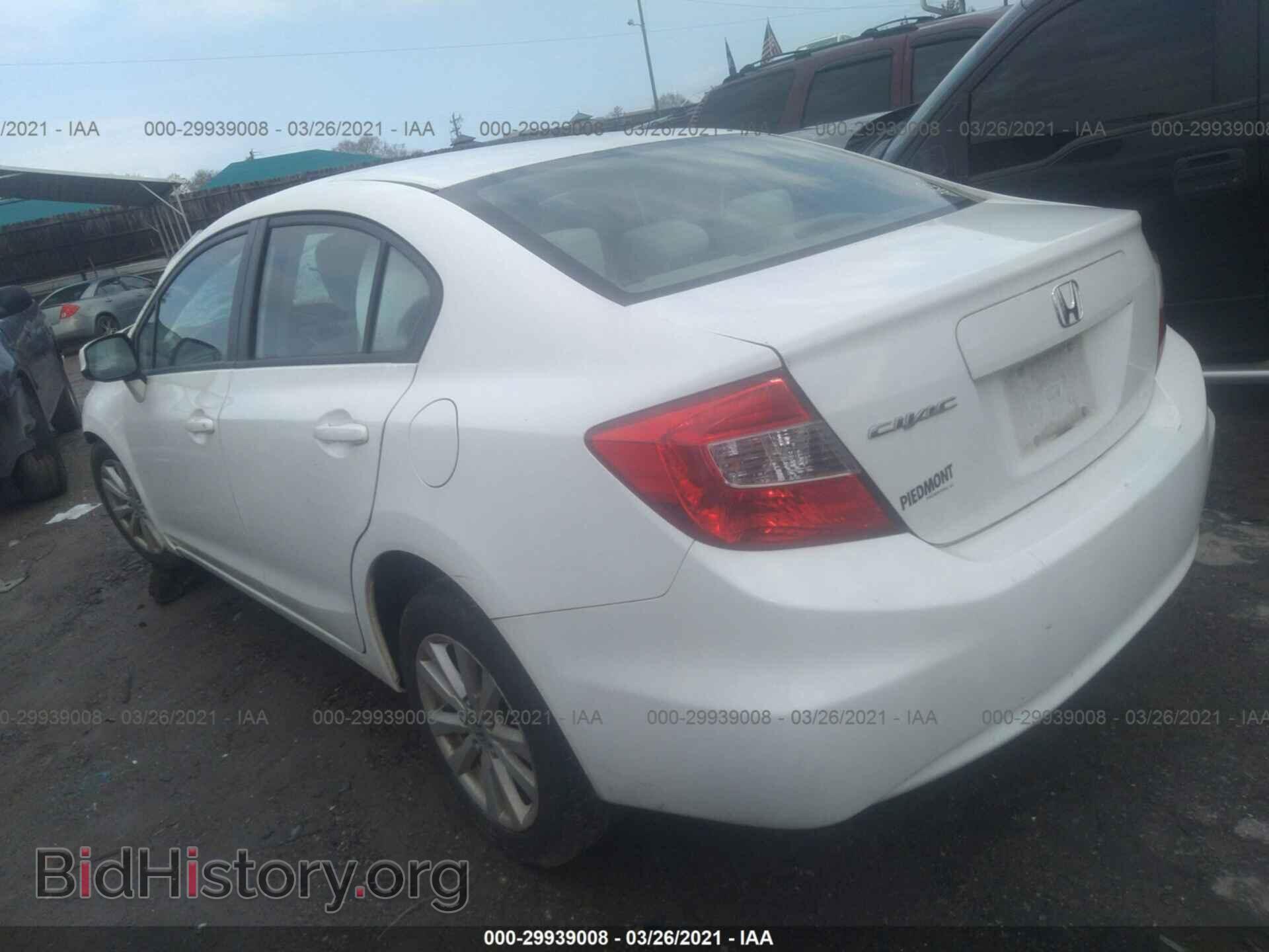 2012 HONDA CIVIC SDN - VIN: 2HGFB2F80CH313094 - Фото 3