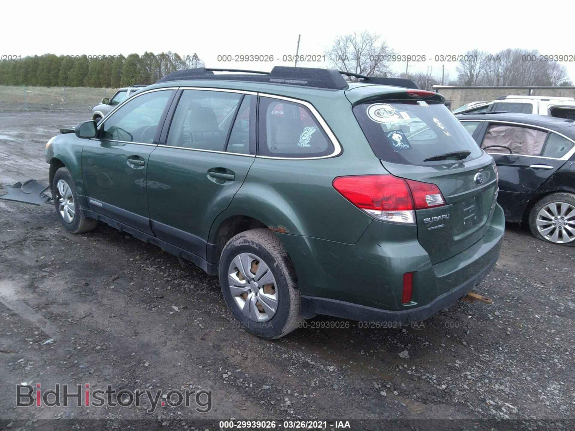 2010 SUBARU OUTBACK - VIN: 4S4BRBAC8A3365623 - Фото 3