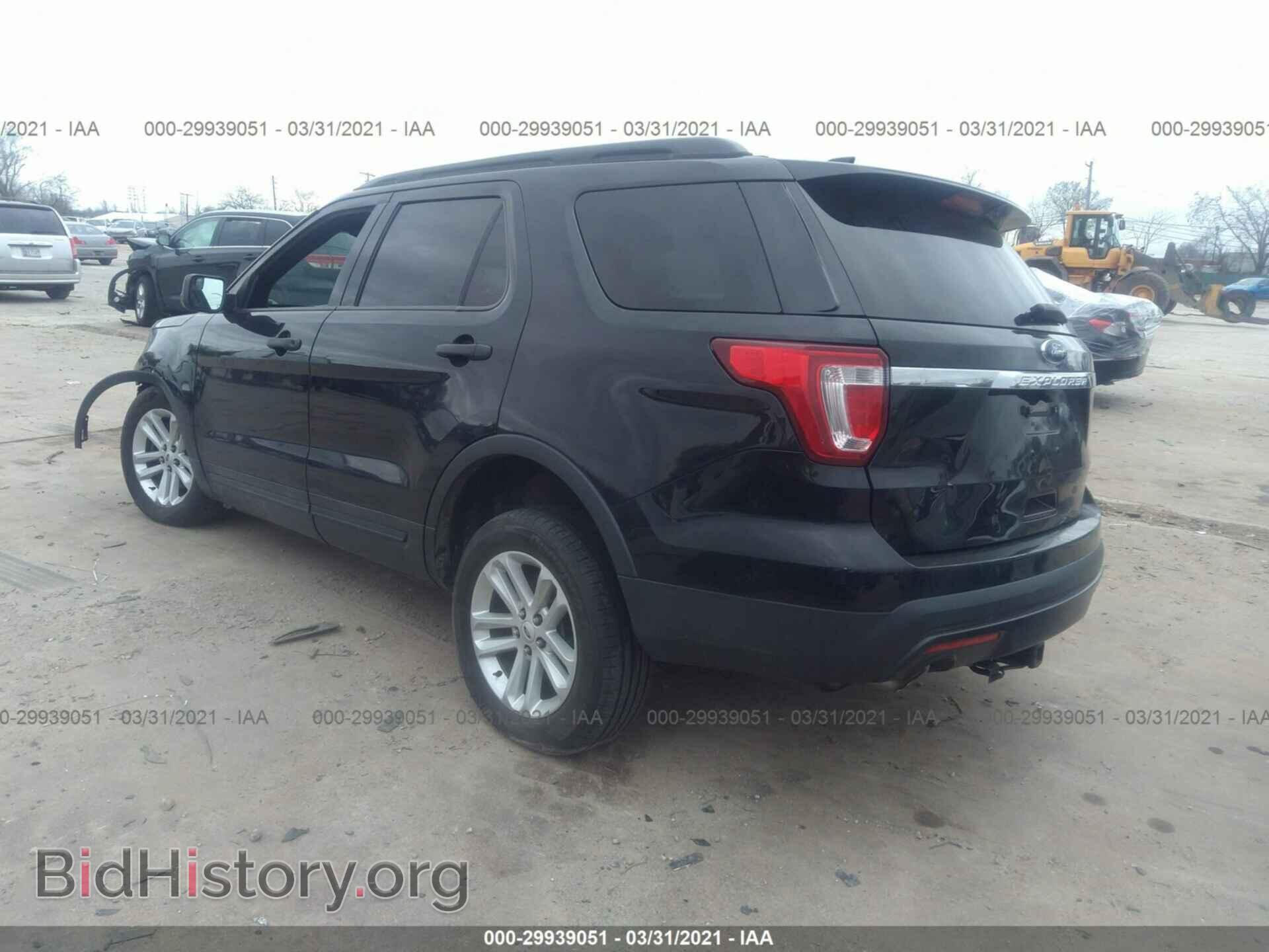 2017 FORD EXPLORER - VIN: 1FM5K8B88HGC45368 - Фото 3