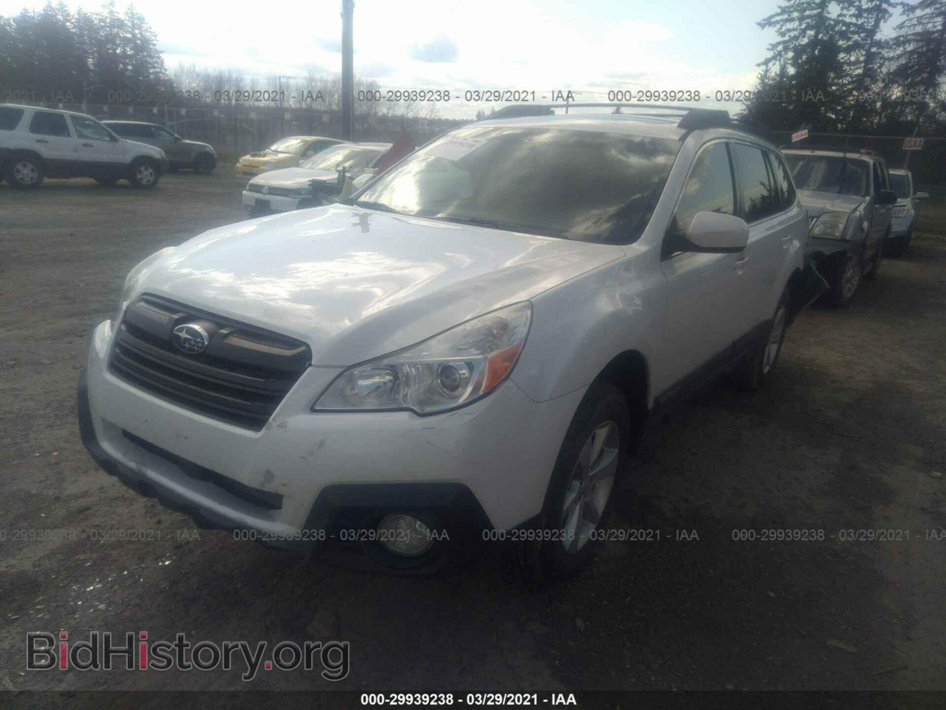 2013 SUBARU OUTBACK - VIN: 4S4BRBGC3D3251458 - Фото 2