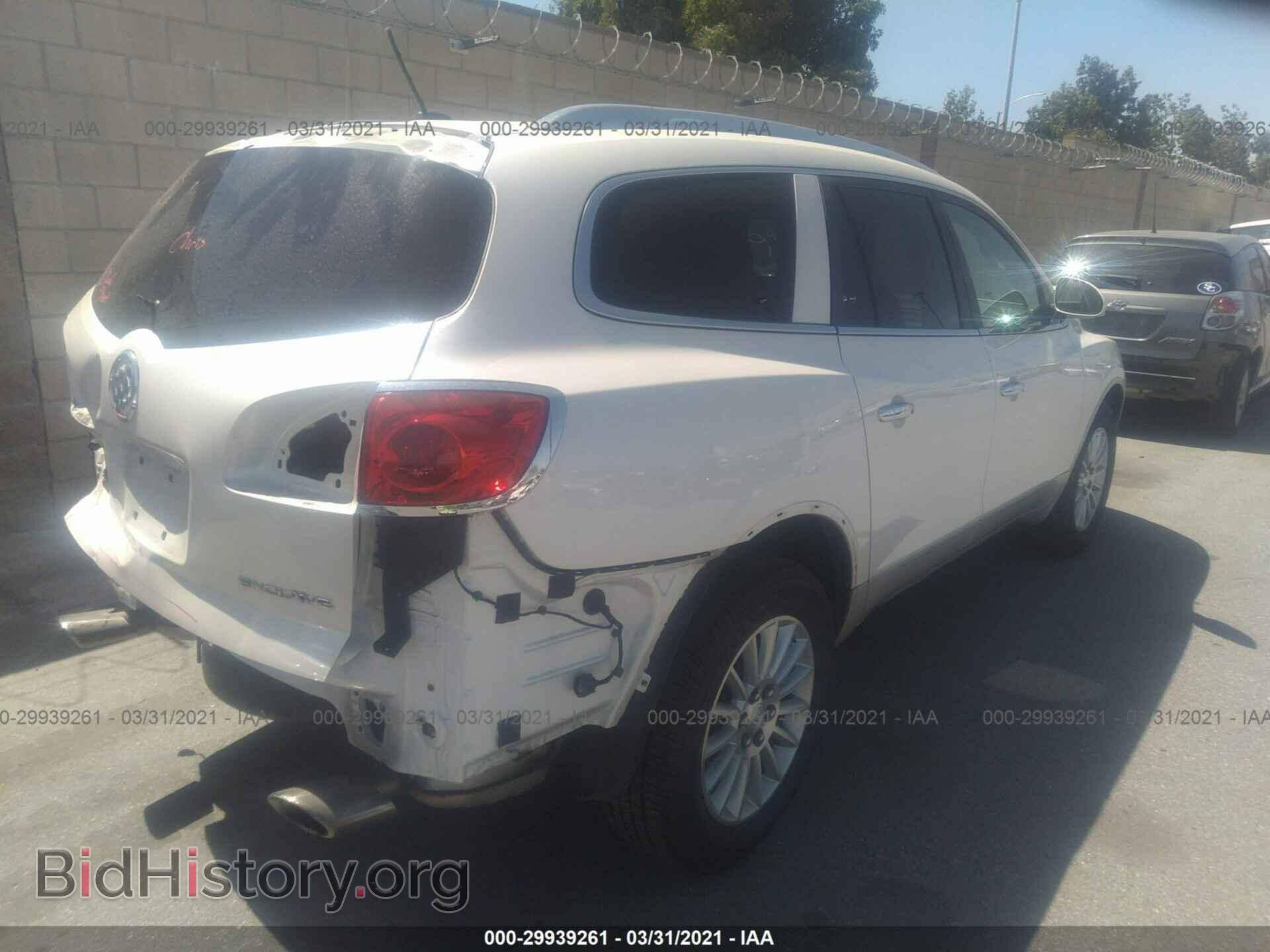 2012 BUICK ENCLAVE - VIN: 5GAKRBED7CJ128354 - Фото 4
