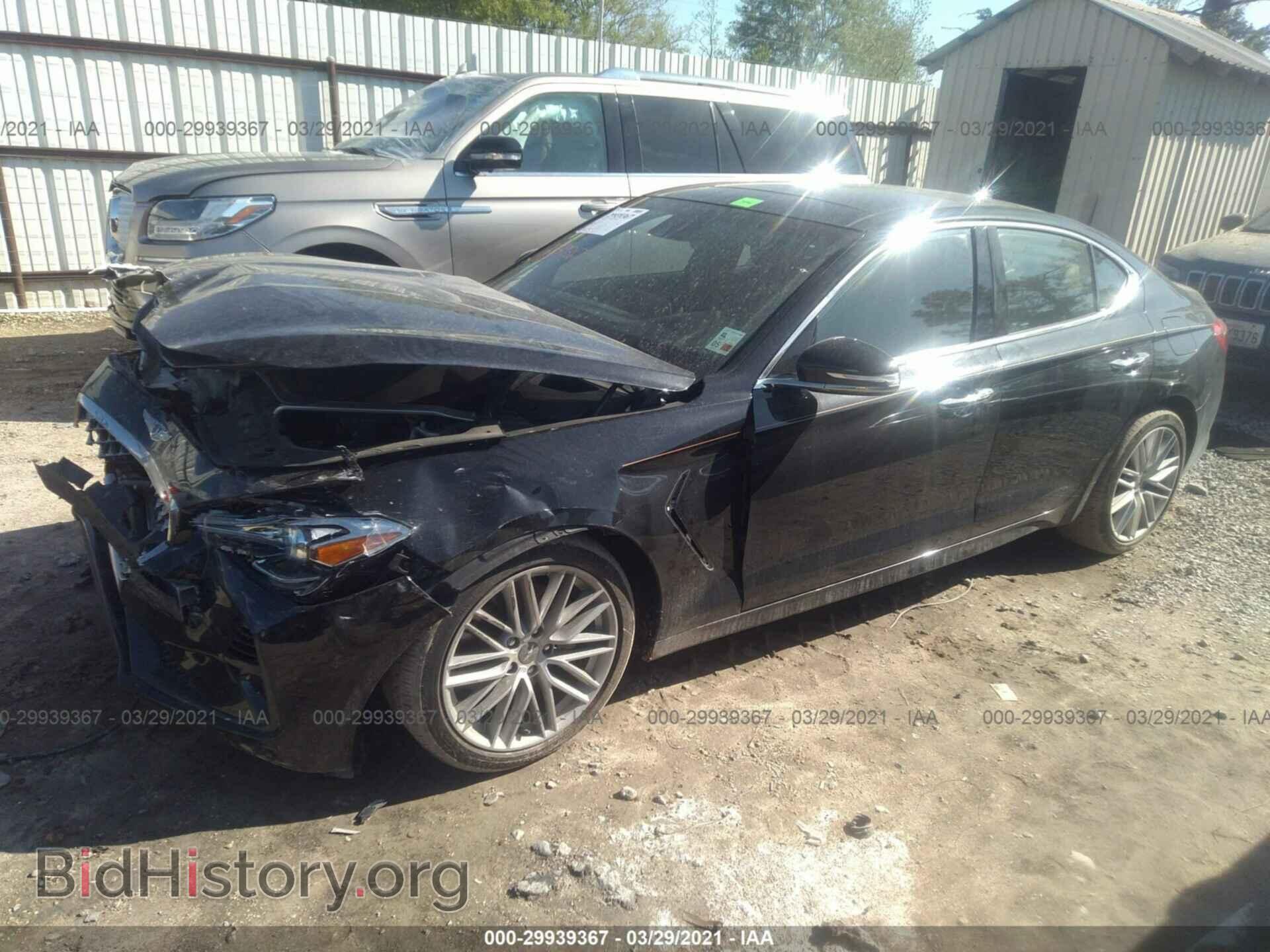 2020 GENESIS G70 - VIN: KMTG34LA3LU049855 - Фото 2
