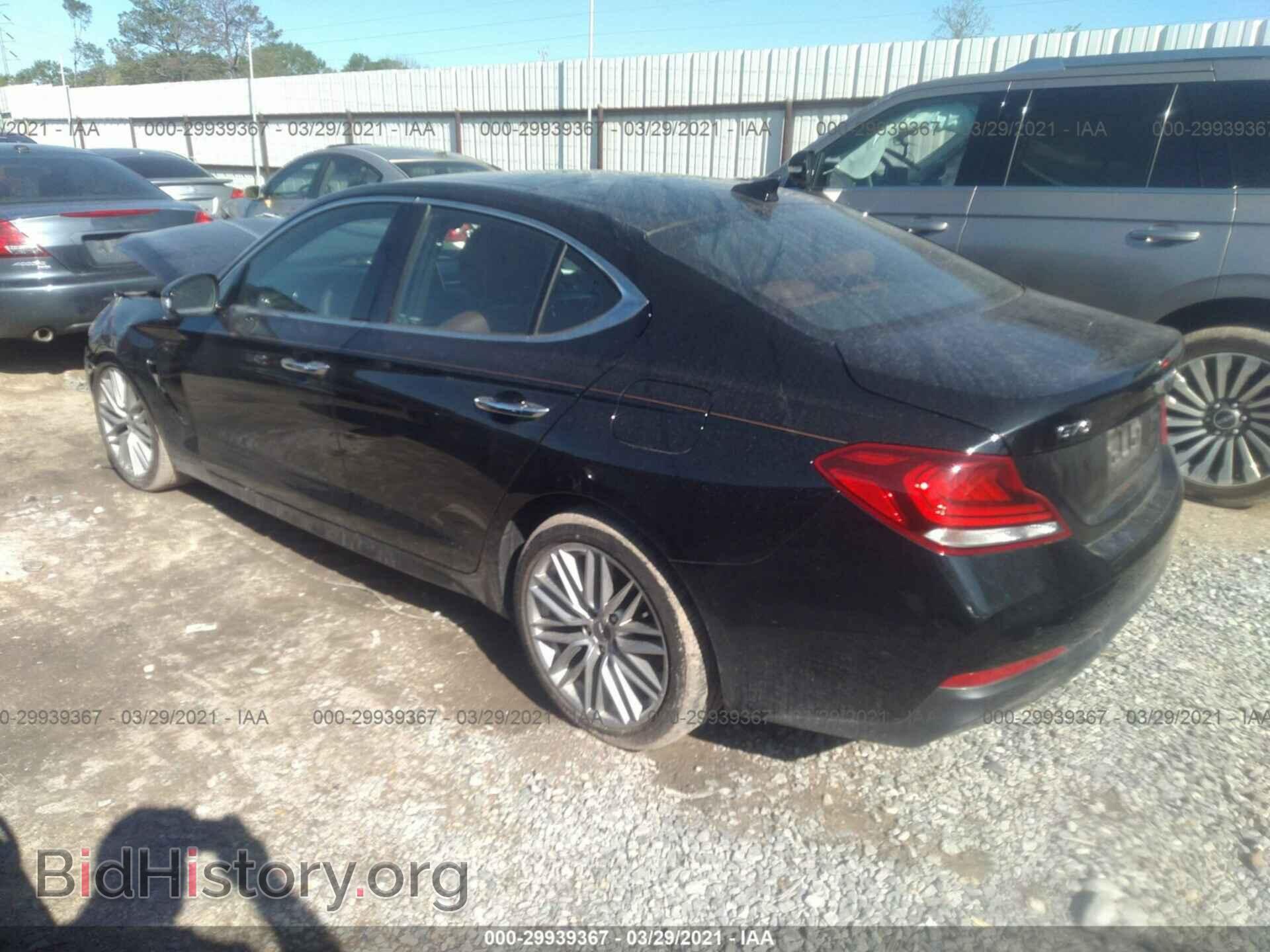 2020 GENESIS G70 - VIN: KMTG34LA3LU049855 - Фото 3