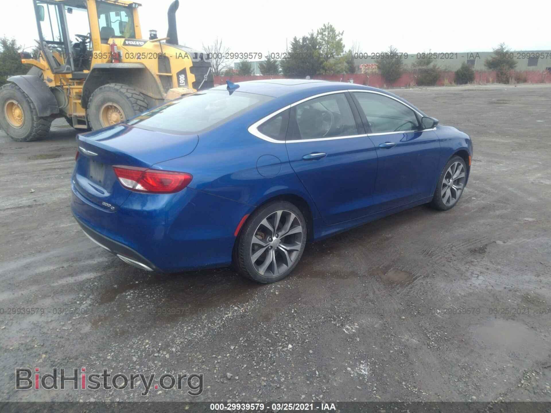 2015 CHRYSLER 200 - VIN: 1C3CCCEG9FN665359 - Фото 4