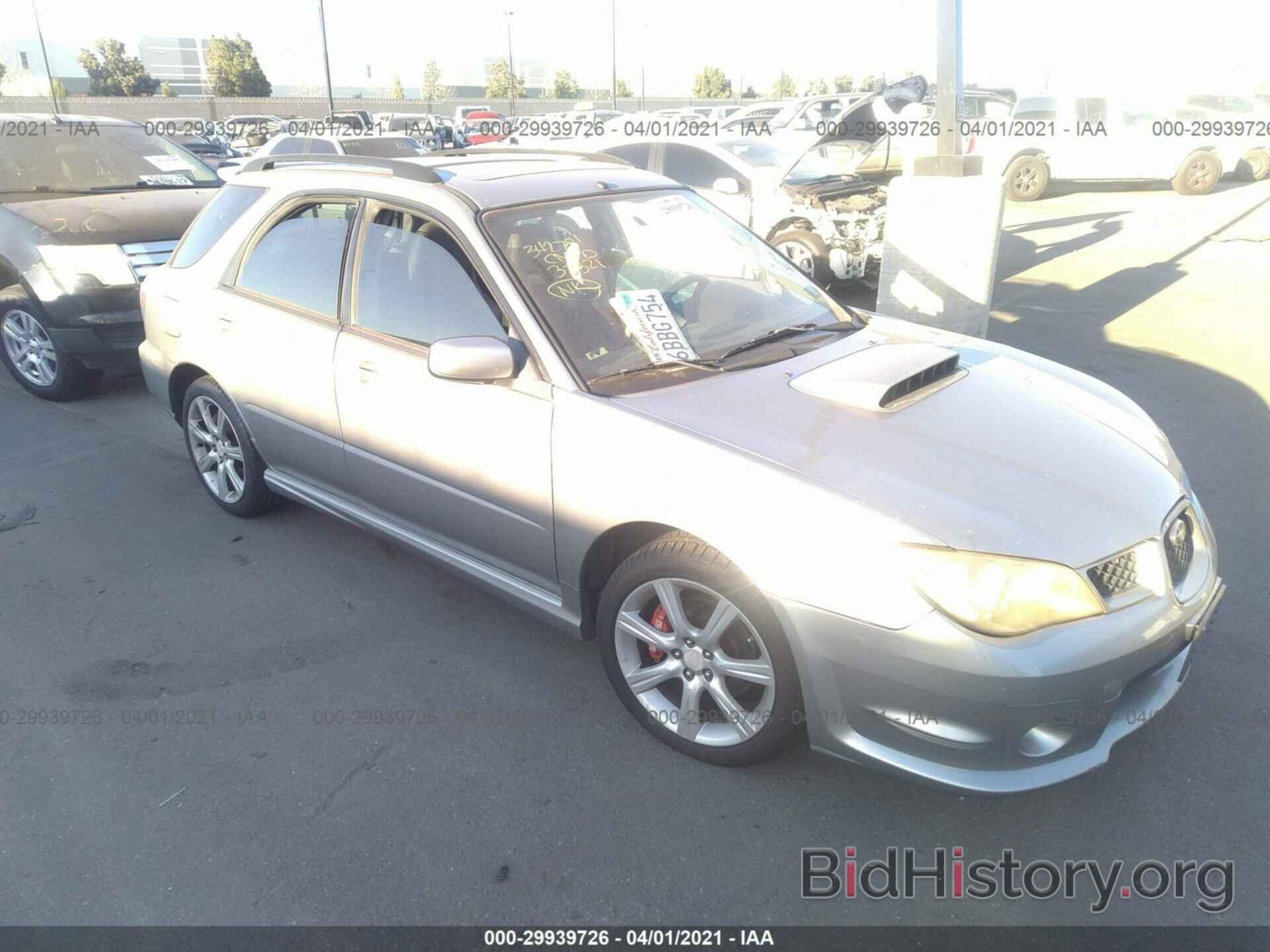 Photo JF1GG796X6G801602 - SUBARU IMPREZA WAGON 2006