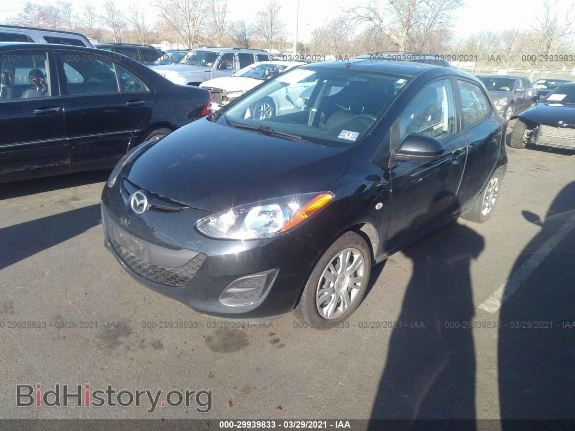 2014 MAZDA MAZDA2 - VIN: JM1DE1KZ2E0184045 - Фото 2