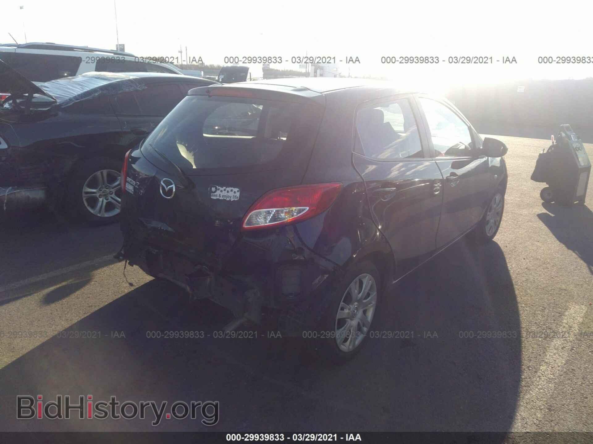 2014 MAZDA MAZDA2 - VIN: JM1DE1KZ2E0184045 - Фото 4