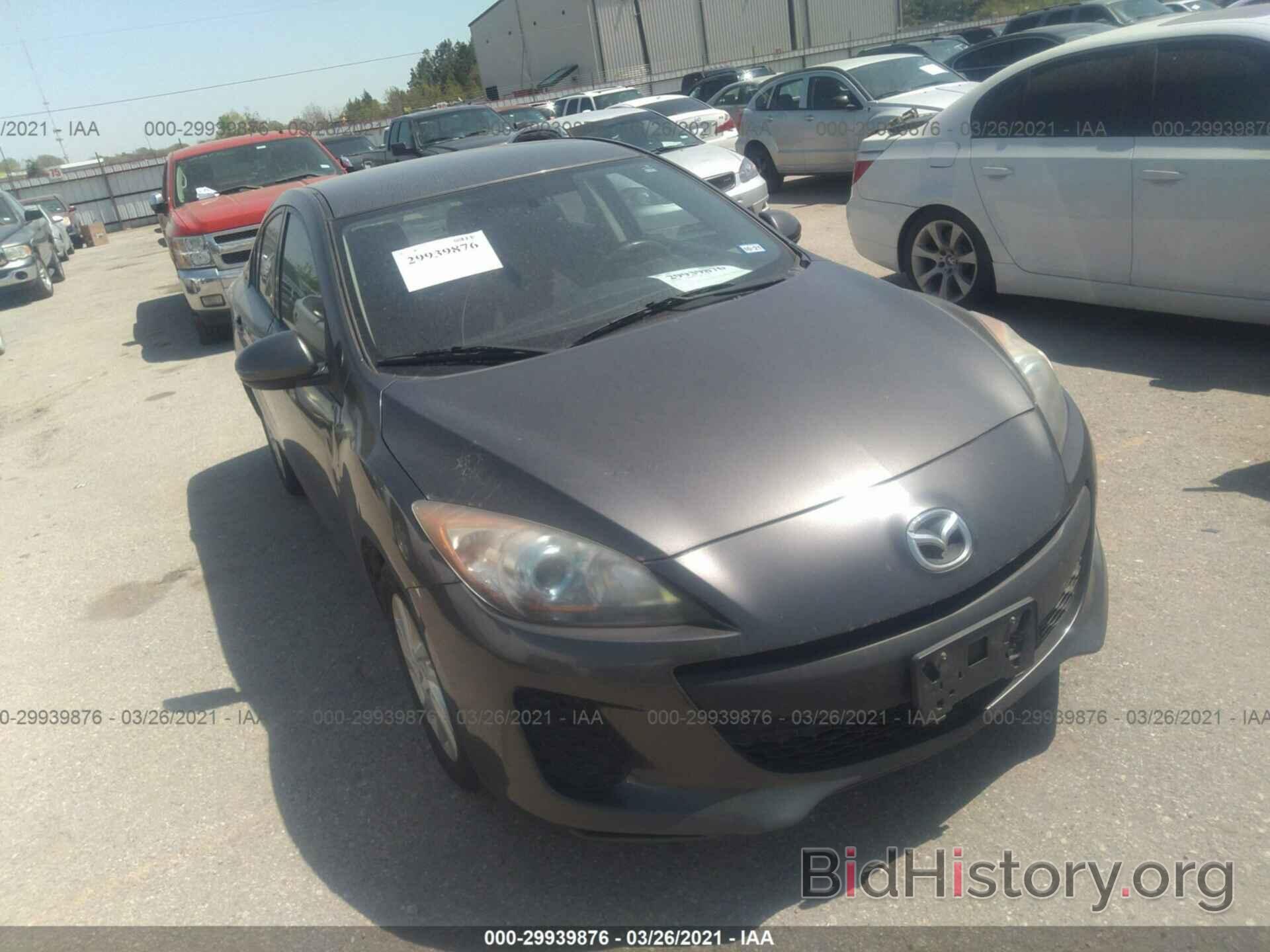 Photo JM1BL1V73C1696542 - MAZDA MAZDA3 2012