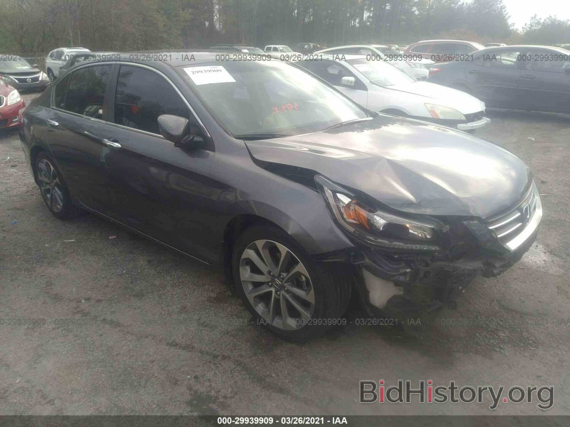 Photo 1HGCR2F58DA140381 - HONDA ACCORD SDN 2013