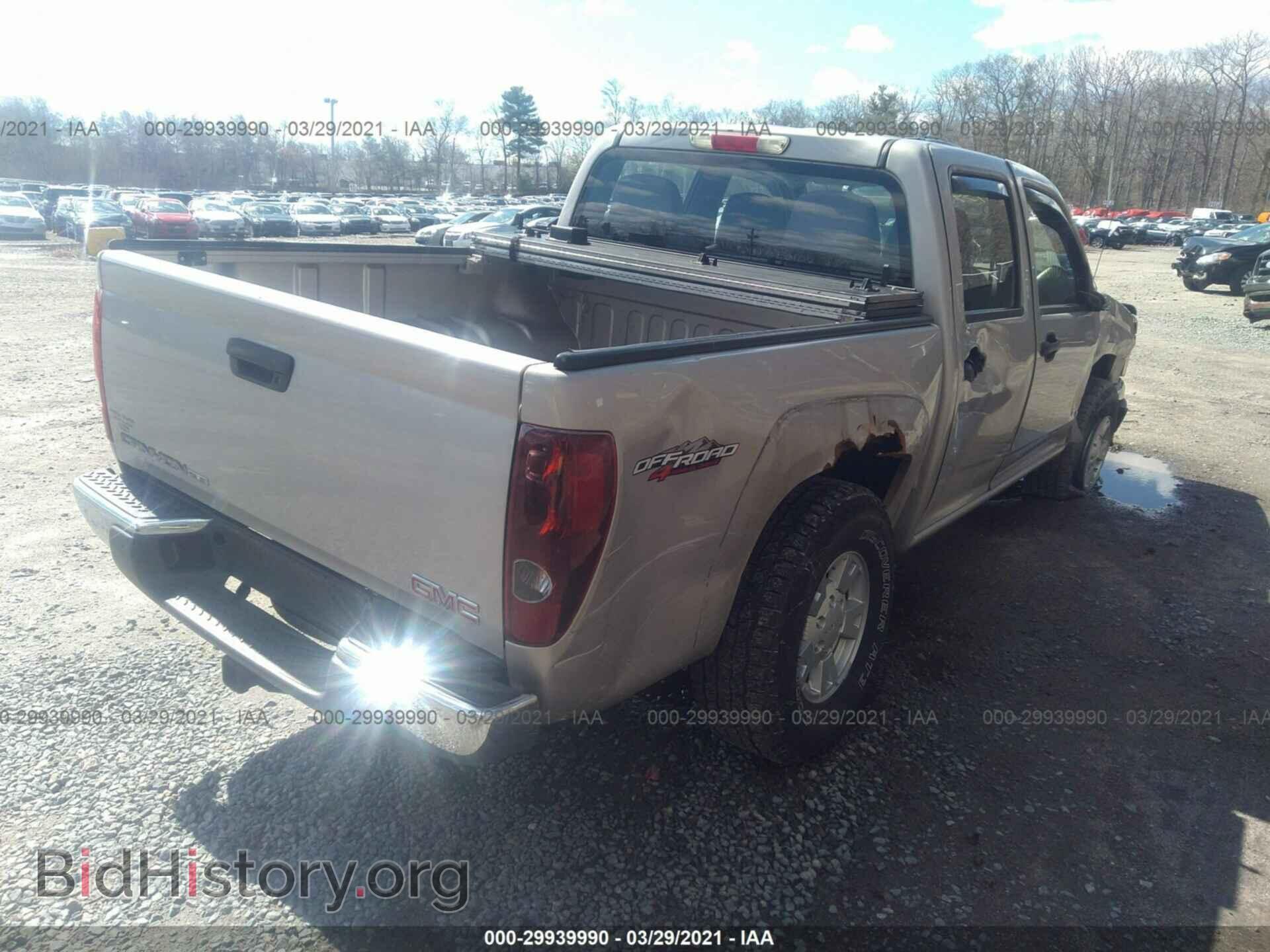 2007 GMC CANYON - VIN: 1GTDT13E278189946 - Фото 4