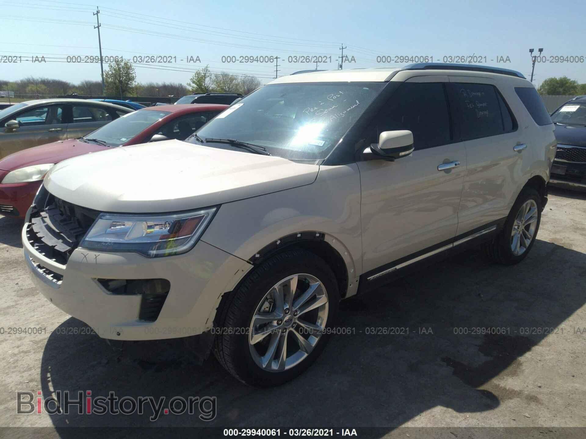 2018 FORD EXPLORER - VIN: 1FM5K7F8XJGB99326 - Фото 2