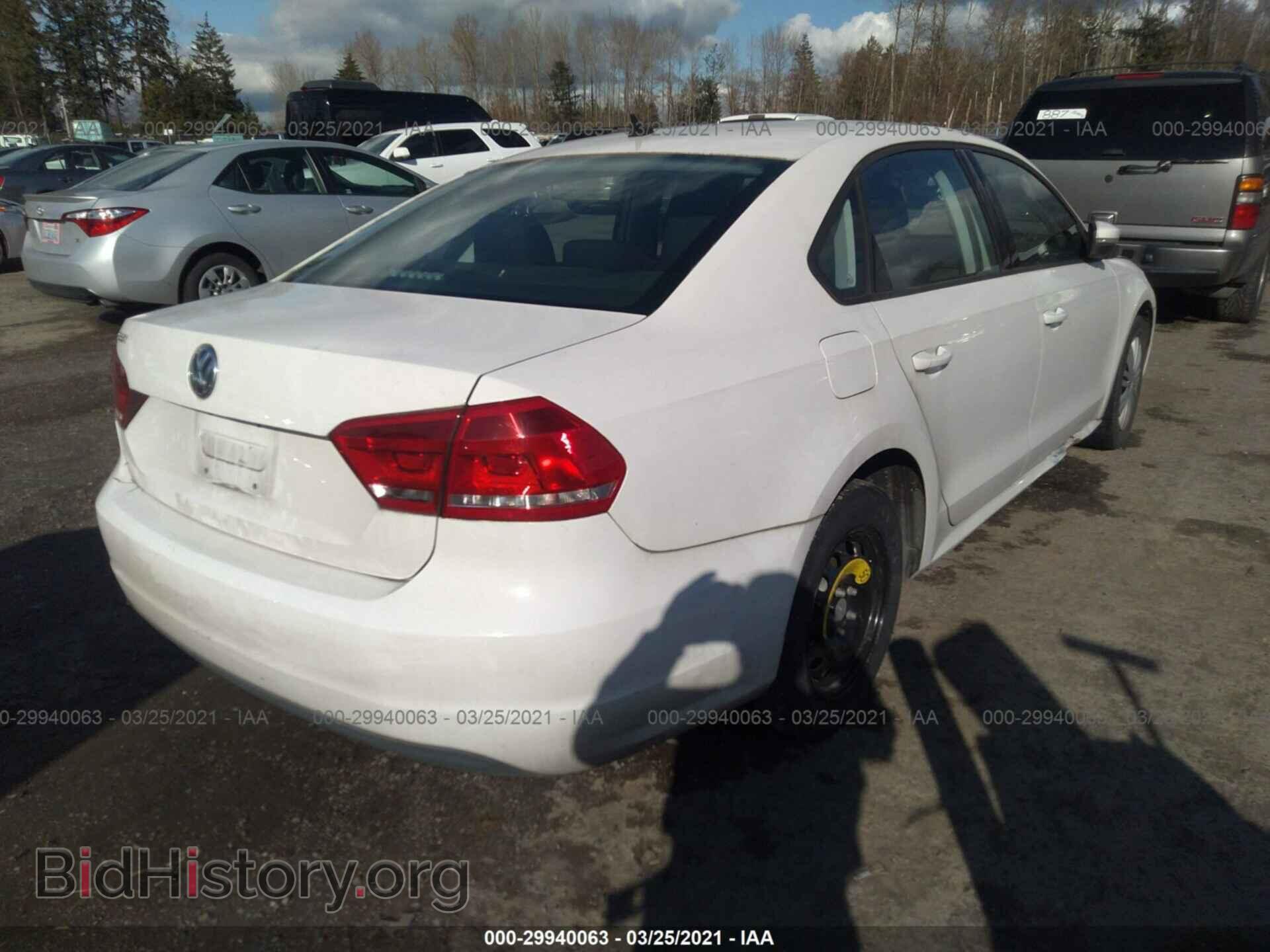 2014 VOLKSWAGEN PASSAT - VIN: 1VWAP7A3XEC021216 - Фото 4