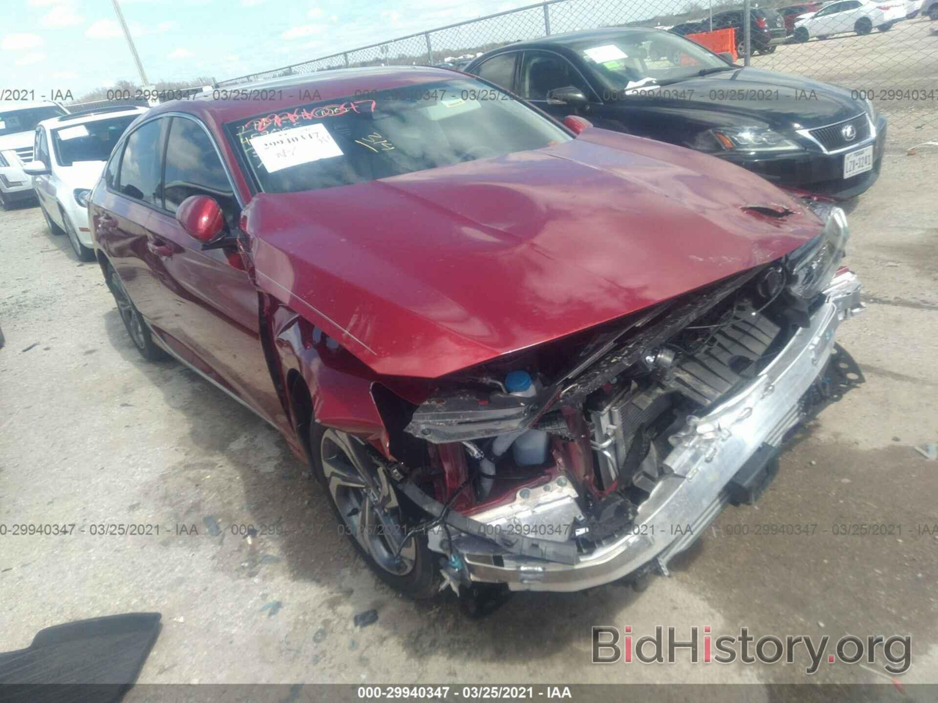 Photo 1HGCV1F4XLA105790 - HONDA ACCORD SEDAN 2020