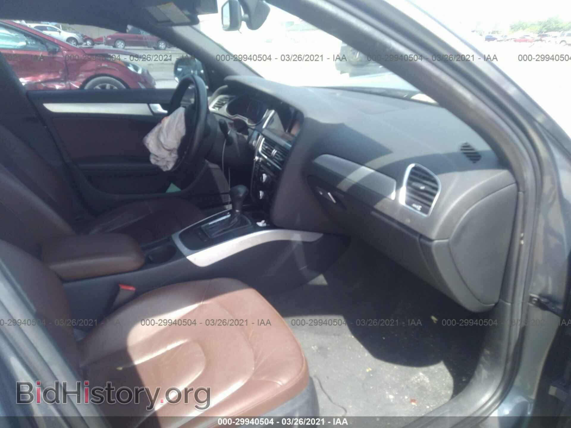 2013 AUDI A4 - VIN: WAUAFAFL1DN015123 - Фото 5