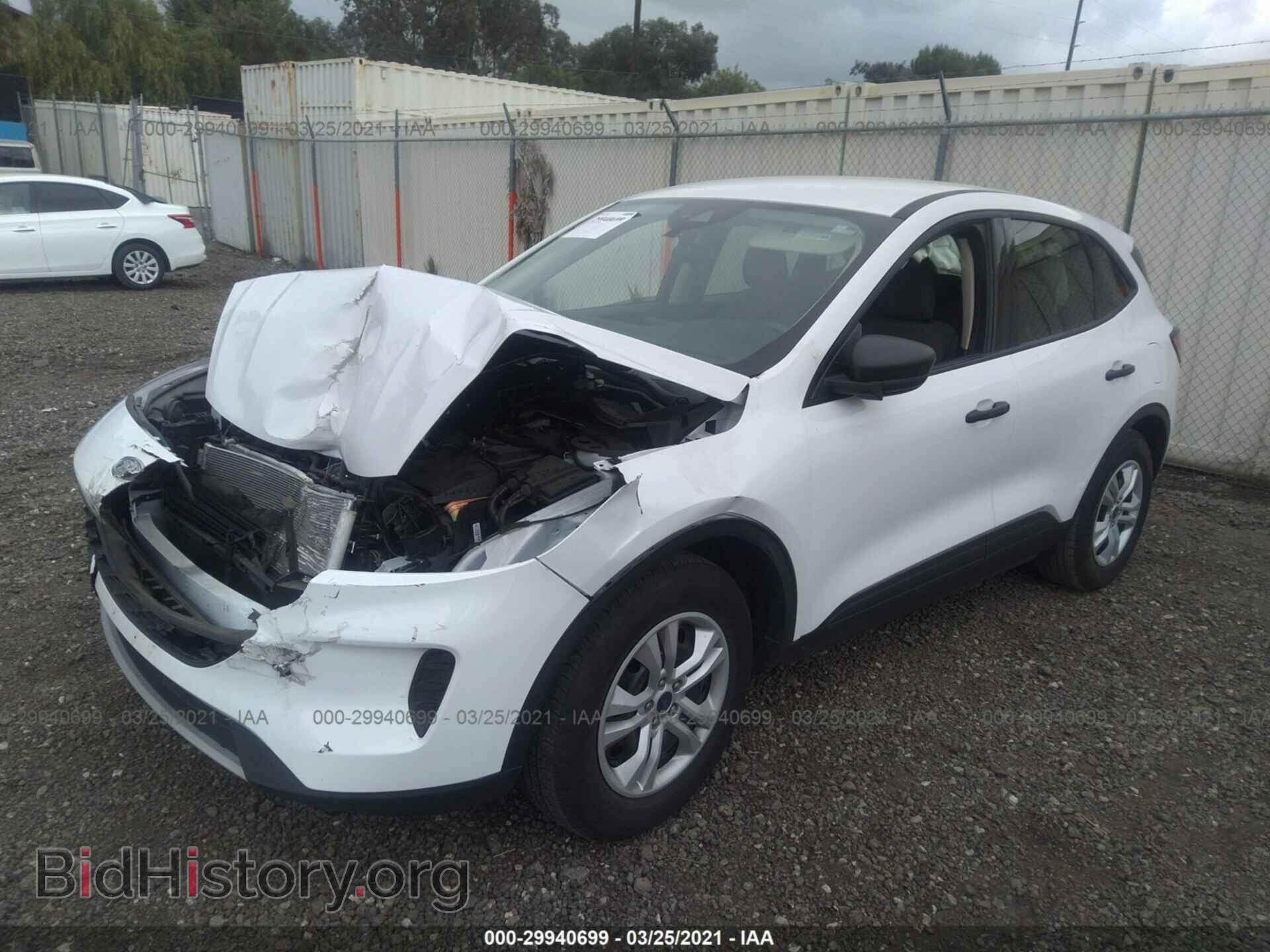 2020 FORD ESCAPE - VIN: 1FMCU0F63LUA36027 - Фото 2