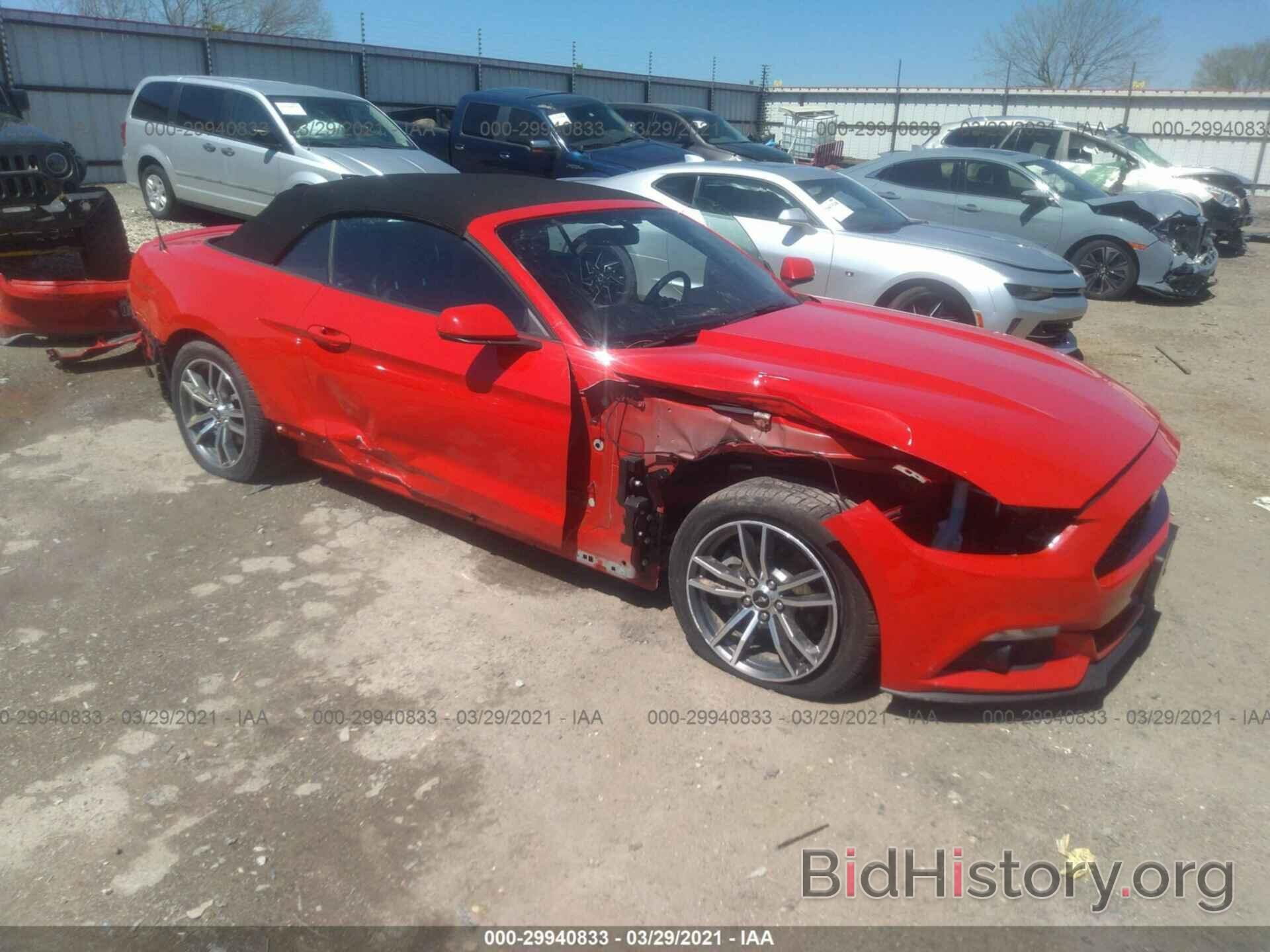 Photo 1FATP8UH9G5274470 - FORD MUSTANG 2016